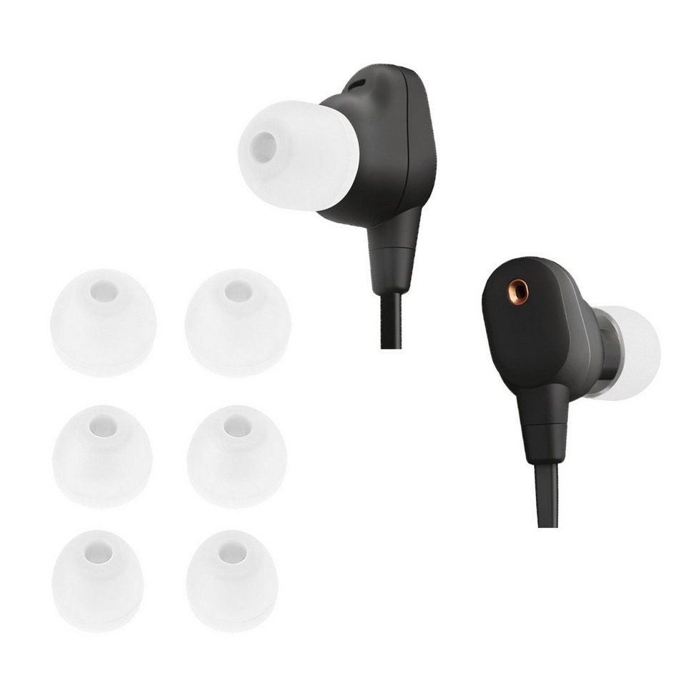 In-Ear kwmobile Ohrpolster 6x Kopfhörer) Polster Silikon - (3 Größen Ohrstöpsel für WI-1000XM2 Sony