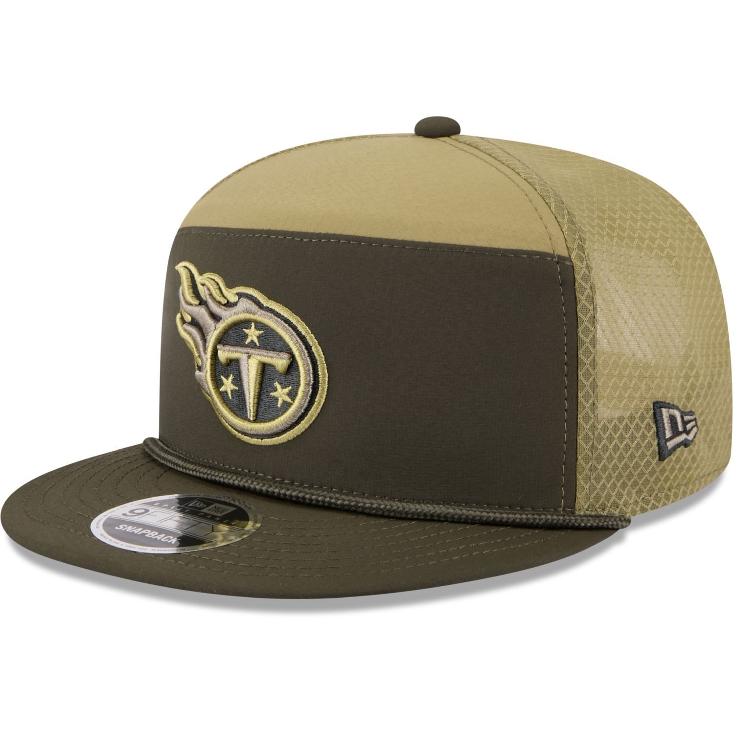 Snapback Cap 9Fifty Split Panel SALUTE Tennessee Titans