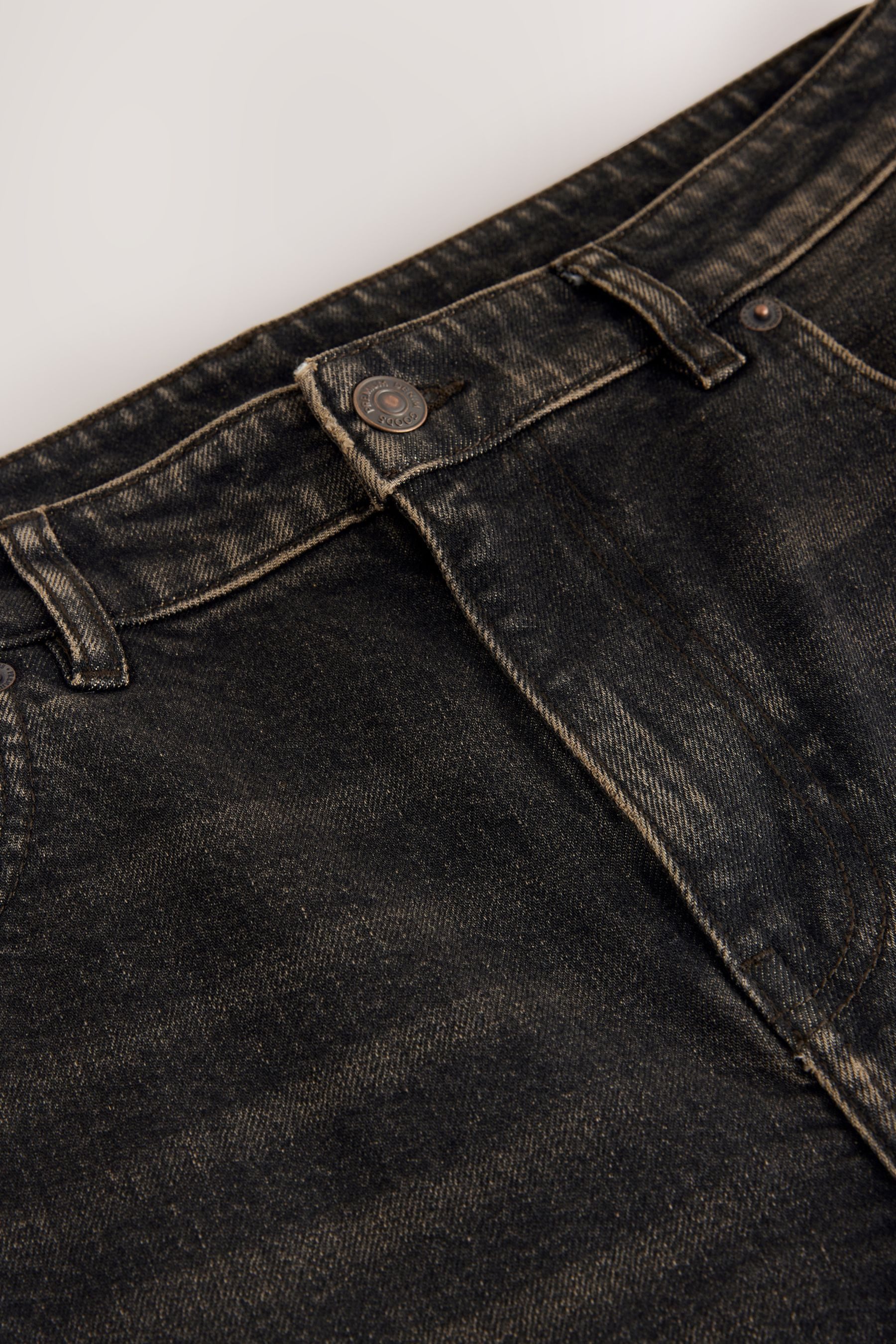 Next Straight-Jeans Authentic Straight Fit Stretchjeans, Vintage-Look (1-tlg)