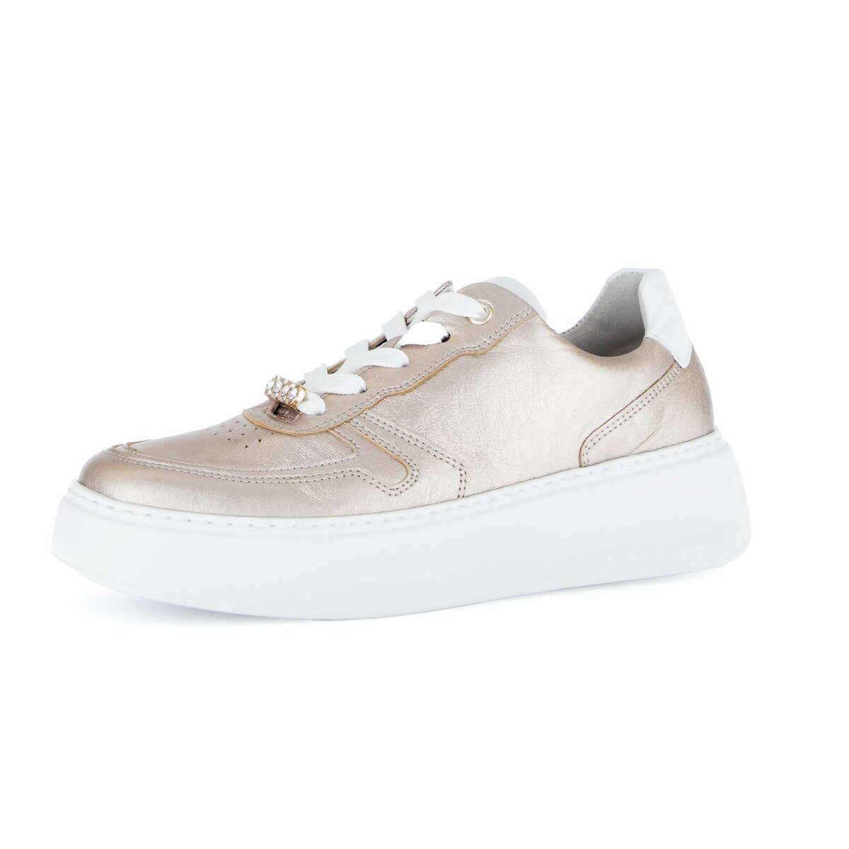 Gabor Sneaker low Materialmix Leder Sneaker günstig online kaufen