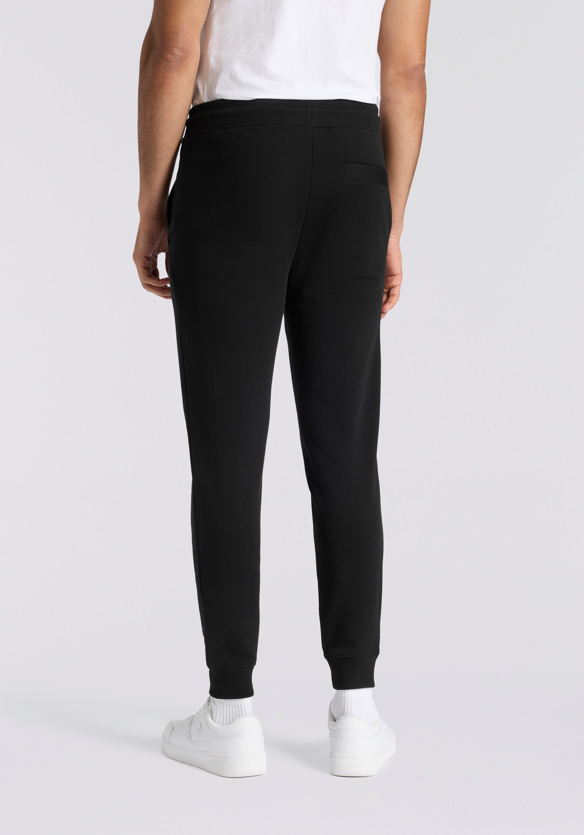 HUGO Sweathose Doak elastischer Bund, Regular Fit, Seitentaschen, Gesäßtasche