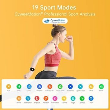 UMIDIGI Uwatch5S Männer Frauen Fitness Tracker Smartwatch (1.7 Zoll, Andriod iOS), mit SpO2, Schlafmonitor, Schrittzähler 5ATM IP68 wasserdichte Sportuhr