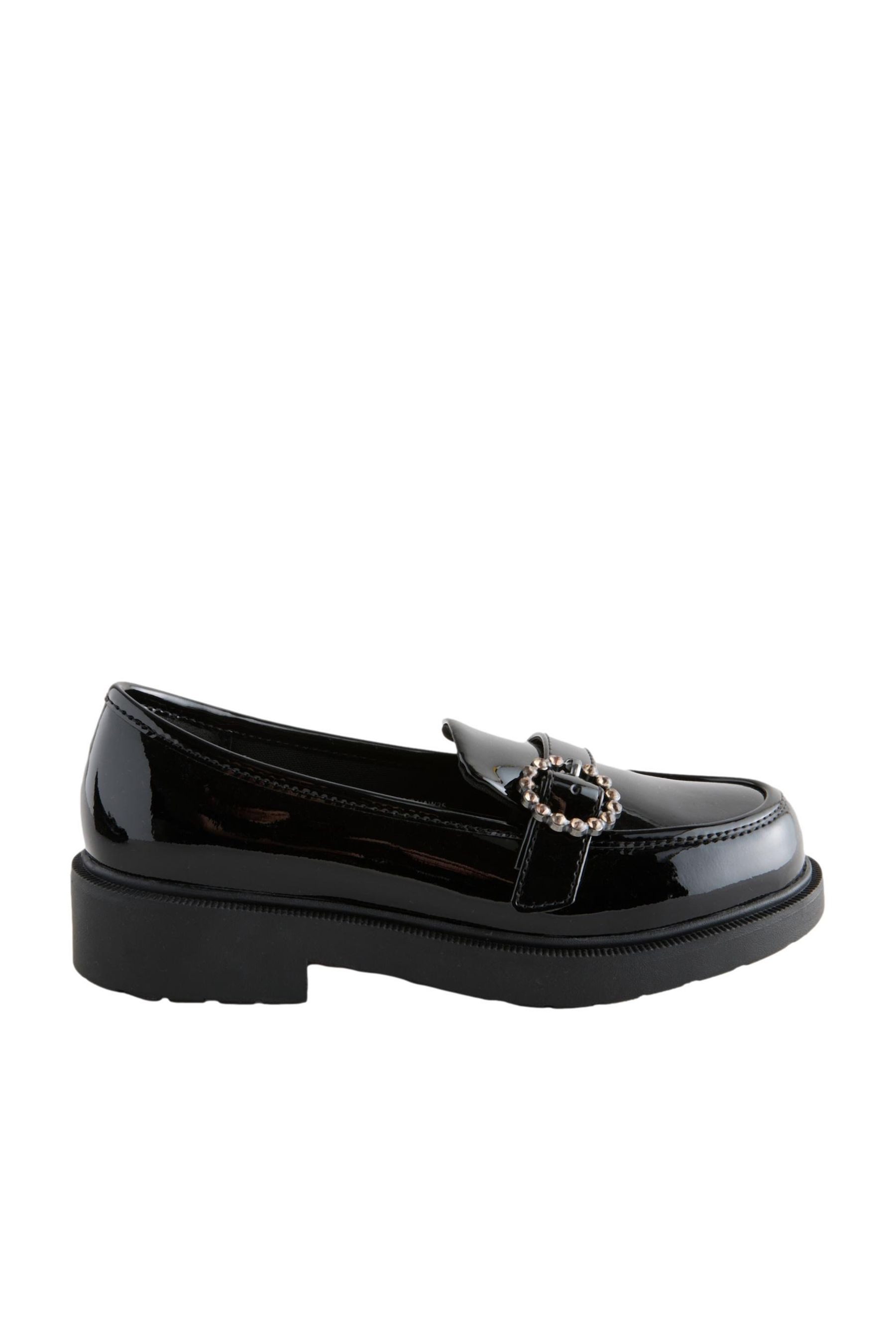 Next Loafer mit Strassbrosche für die Schule Loafer