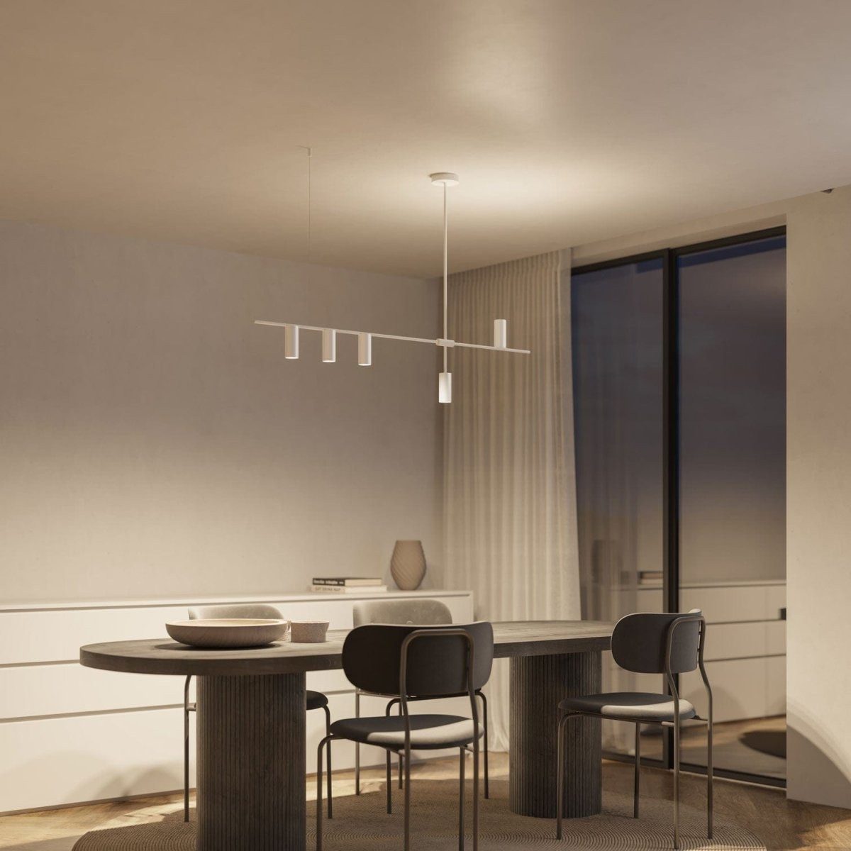 Neona Deckenleuchten AJAX Weiß, Dimmbar mit dimmbaren Leuchtmitteln günstig online kaufen