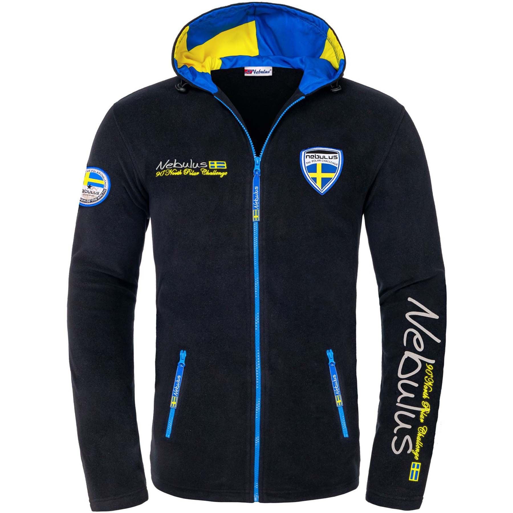 Nebulus Fleecejacke SVERHOOD, Q1701 - Herren, schwarz, XL – Bild 2 von 5