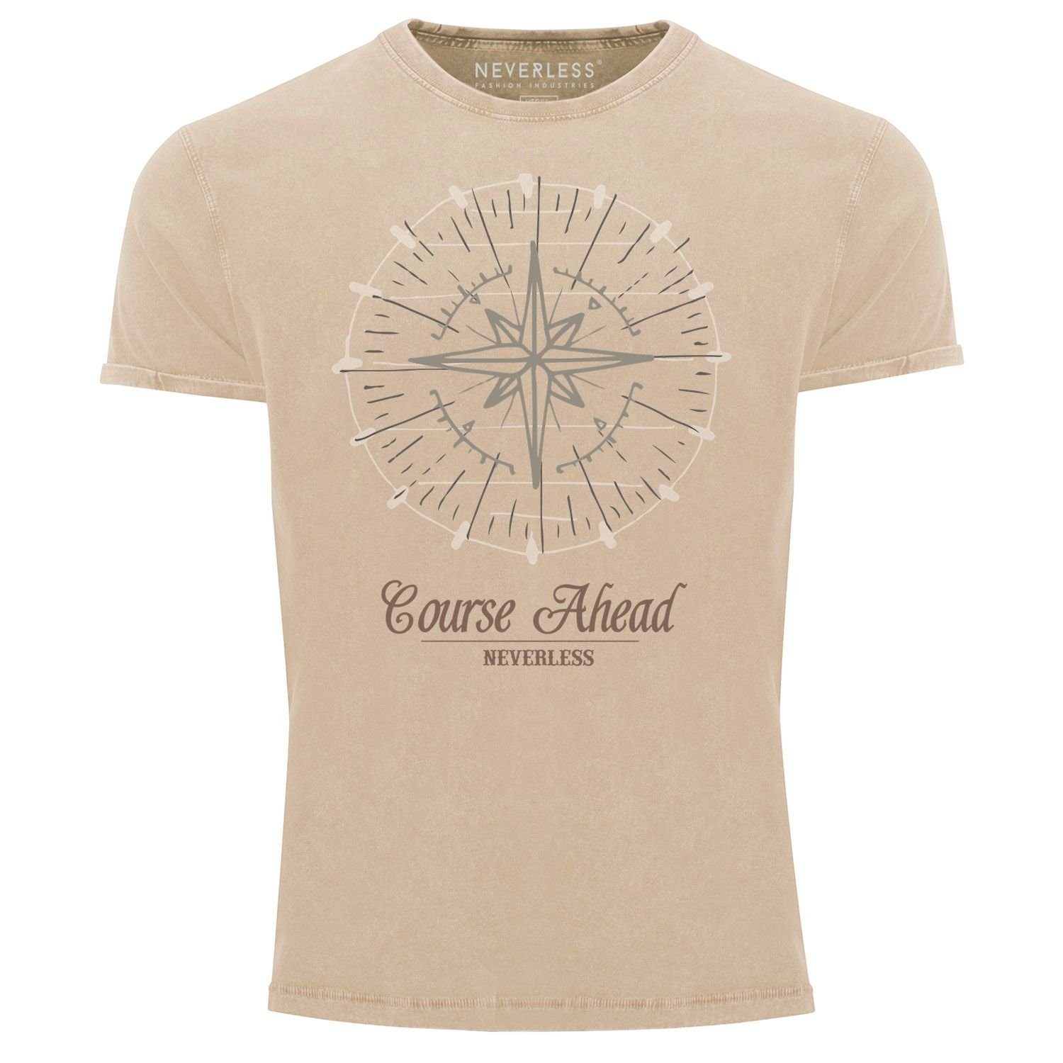 Neverless Print-Shirt Cooles angesagtes Herren T-Shirt günstig online kaufen