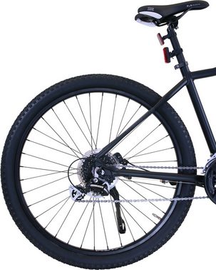 Performance Mountainbike, 24 Gang Shimano ACERA RDM360 Schaltwerk, Kettenschaltung, für Damen und Herren, Kettenschaltung