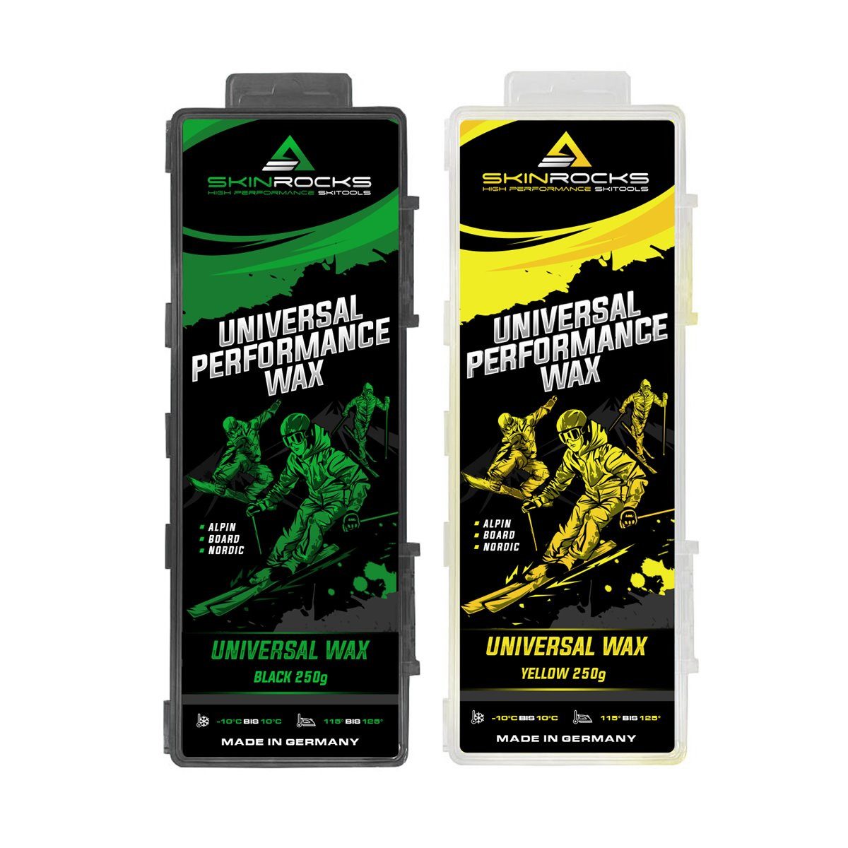 Ski SkinRocks Universal Skiwachs Snowboard Bügelwachs All IN ONE Wax 500g