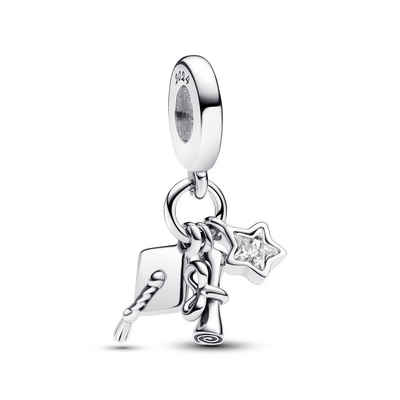 Pandora Charm-Einhänger Pandora Moments Dreifach-Anhänger zum Abschluss 2024, 793240C01