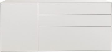 LeGer Home by Lena Gercke Sideboard Essentials, Breite: 167cm, MDF lackiert, Push-to-open-Funktion