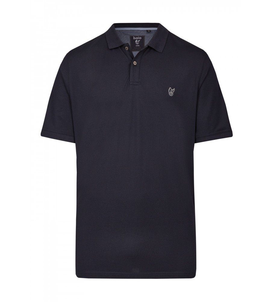 Hajo Poloshirt 20050 Pikee-Polo, Stay Fresh, Hochwertiger Baumwollmaterialmix, Stretchanteil Marine 609