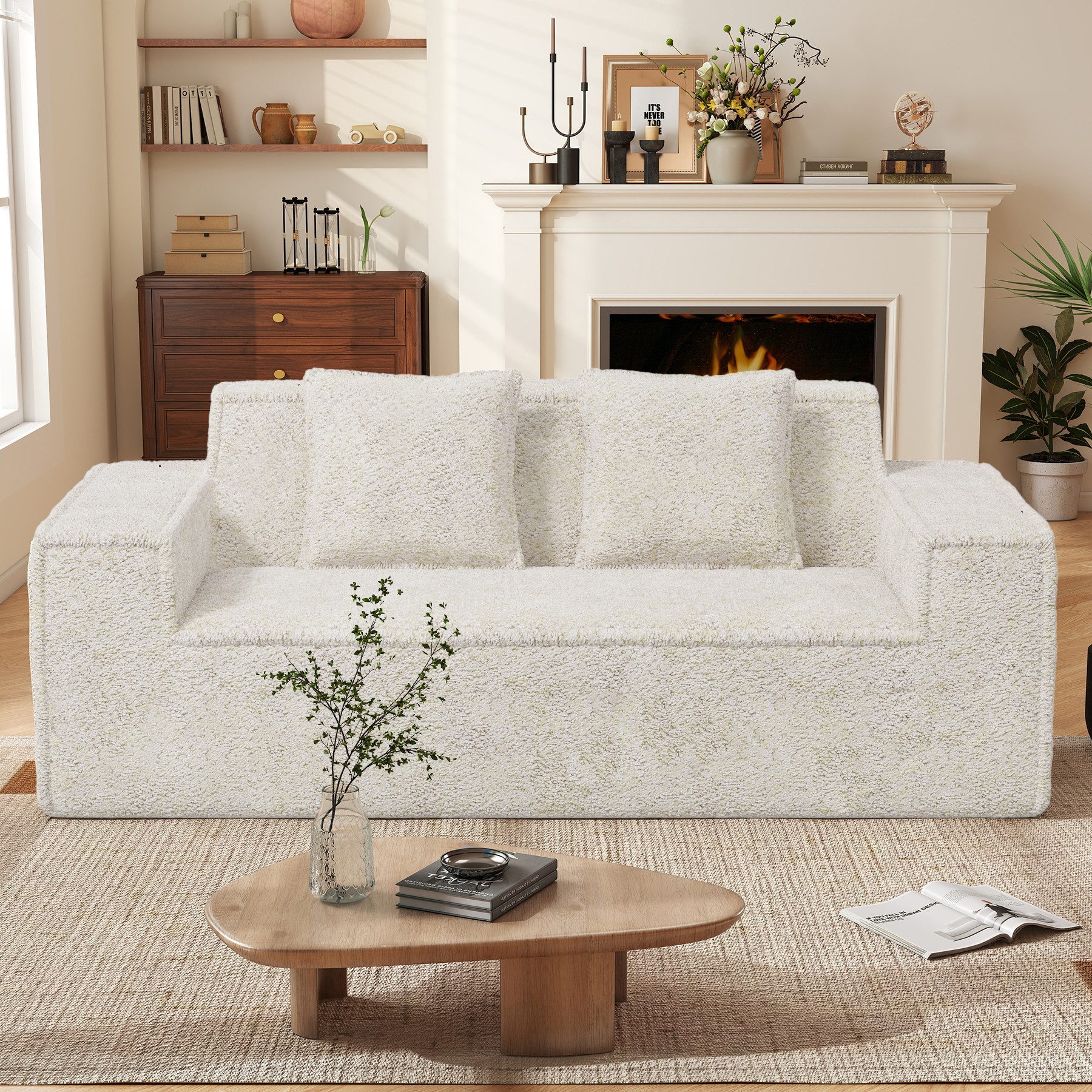 HawthyHome Sofa 2-3 Sitzer Cloud Sofa günstig online kaufen