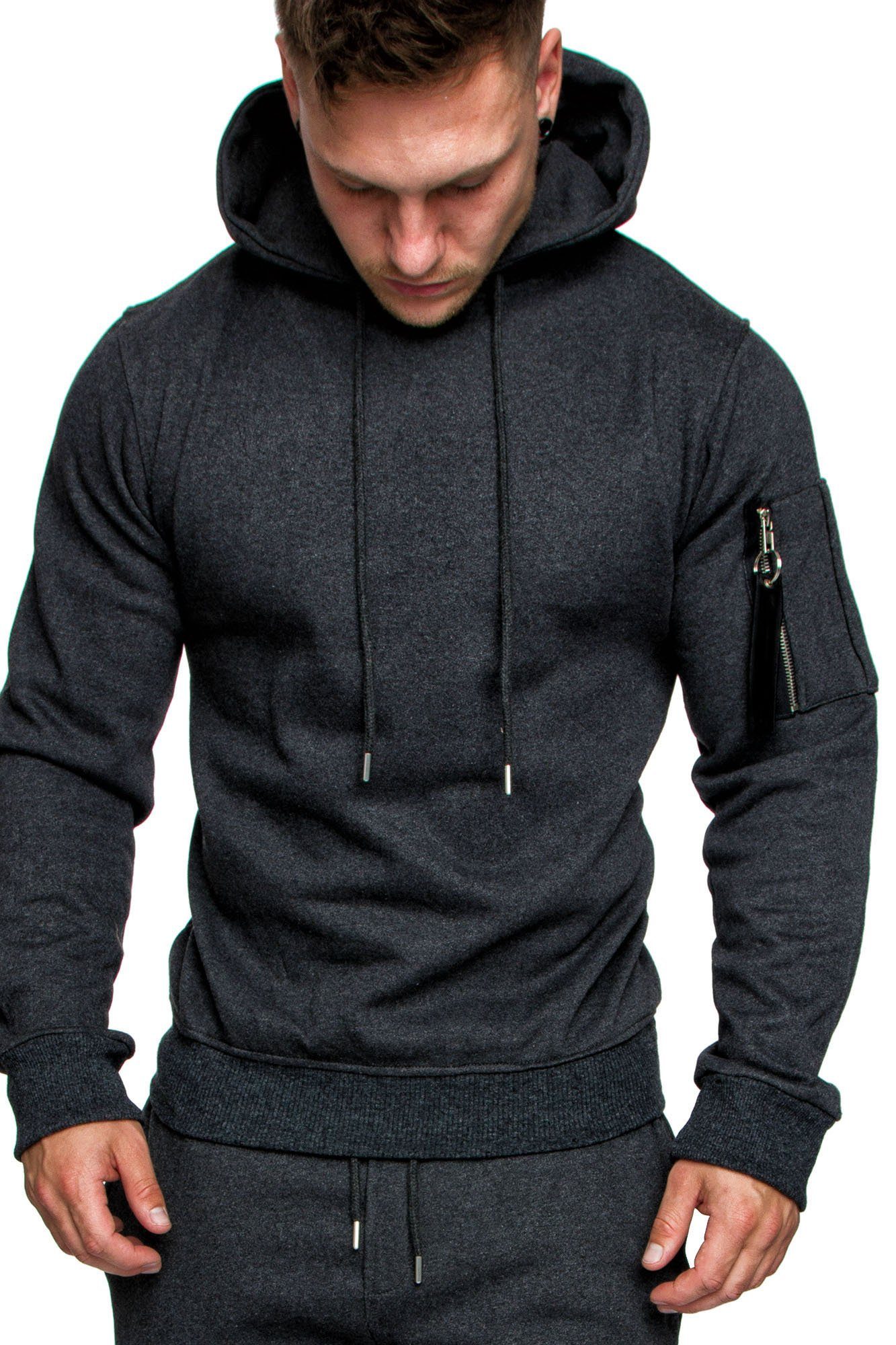 REPUBLIX Kapuzenpullover AIDEN Herren Cargo Hoodie Sweatshirt Pullover günstig online kaufen