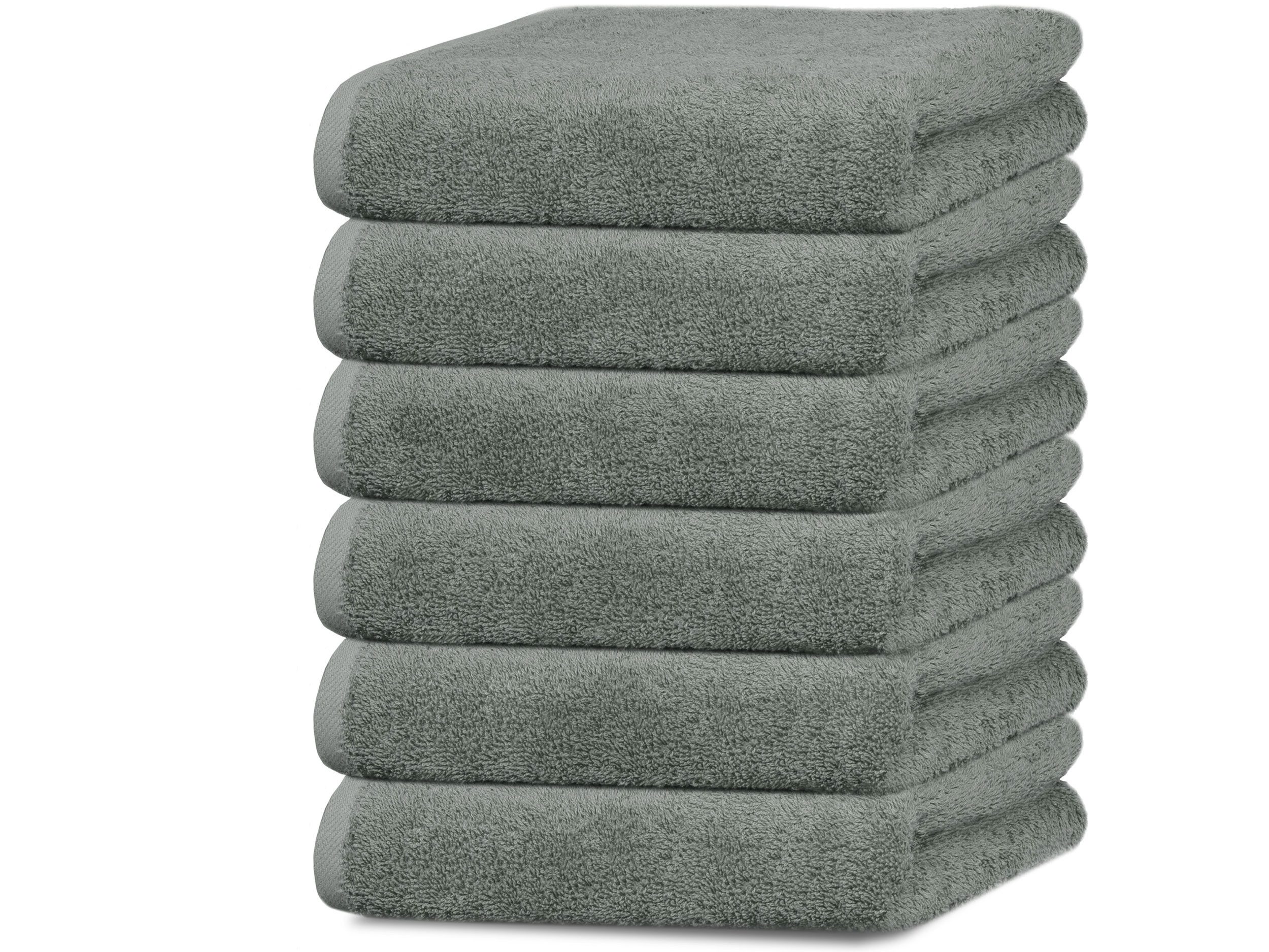 ZOLLNER Handtücher, Walkfrottier (6-St), 50 x günstig online kaufen