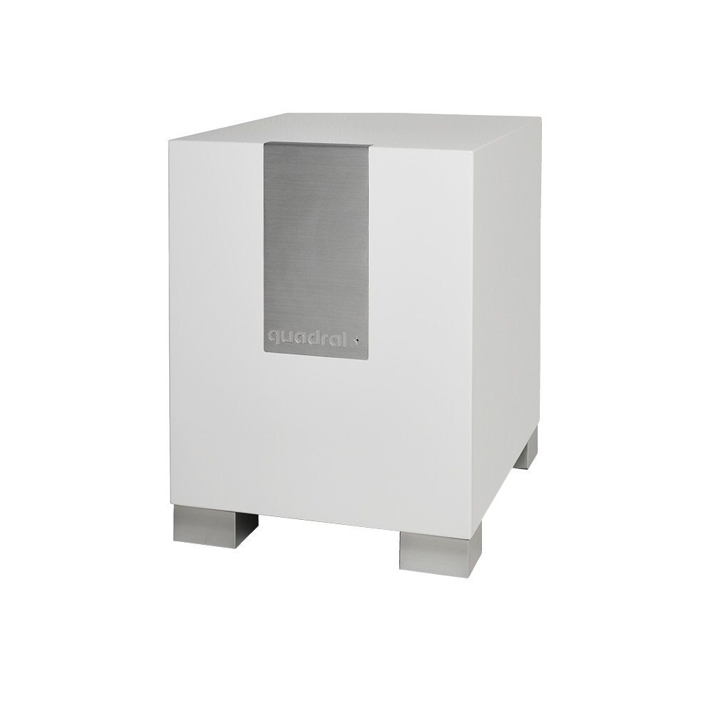 quadral Qube CS10 Aktivsubwoofer weiss Lautsprecher (keine)