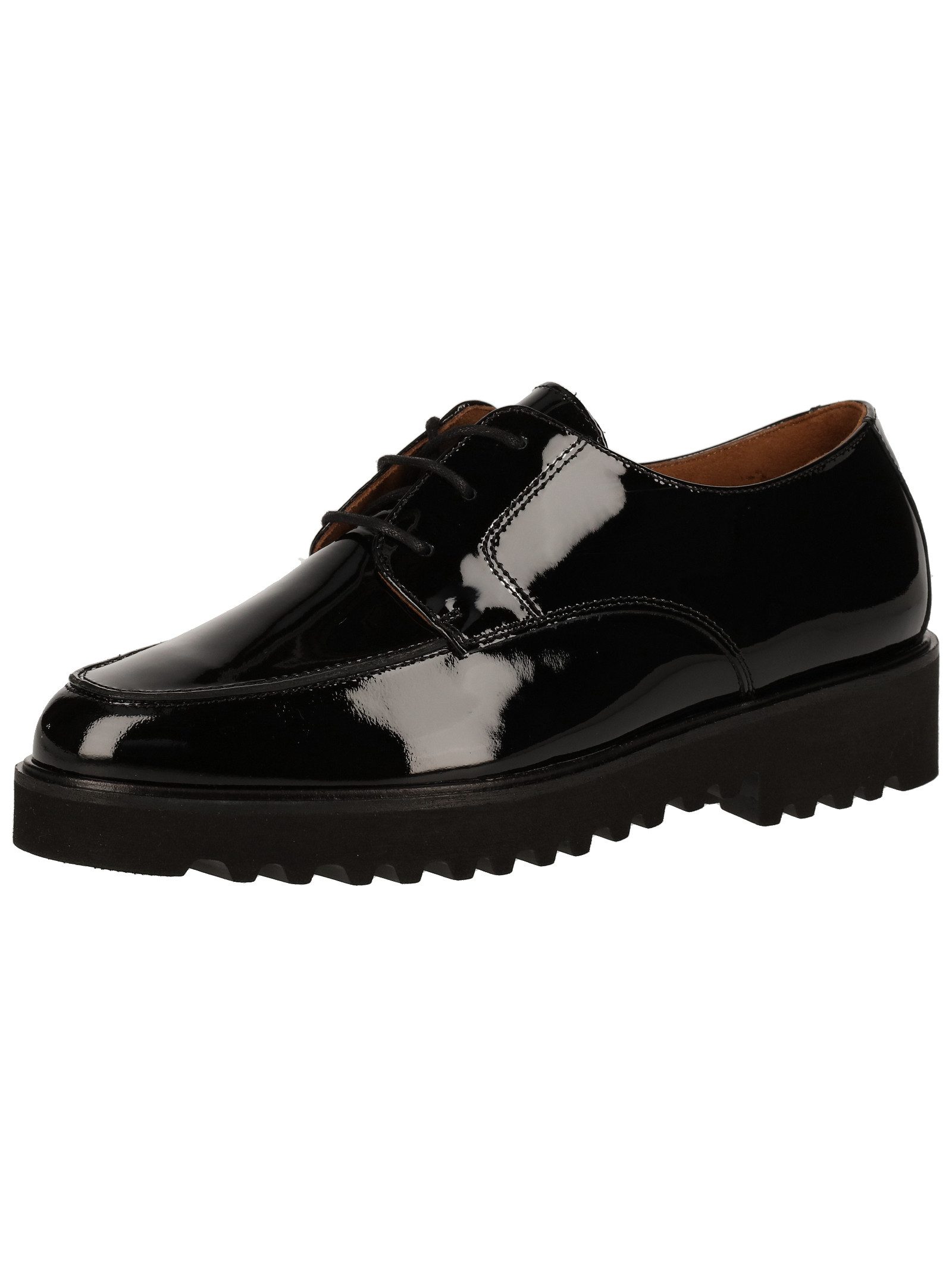 Halbschuhe Leder Schnürschuh