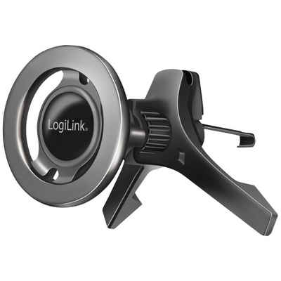 LogiLink Magnetischer-3-Punkt-Smartphone-Halter Handy-Halterung, (360° drehbar, Magnetbefestigung)