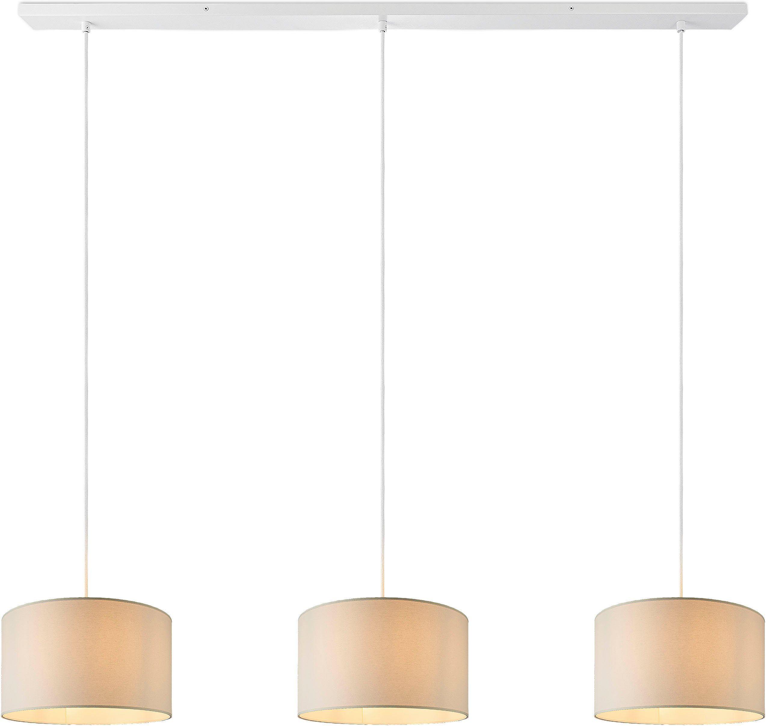 Paco Home Pendelleuchte HUGO CANVAS UNI günstig online kaufen