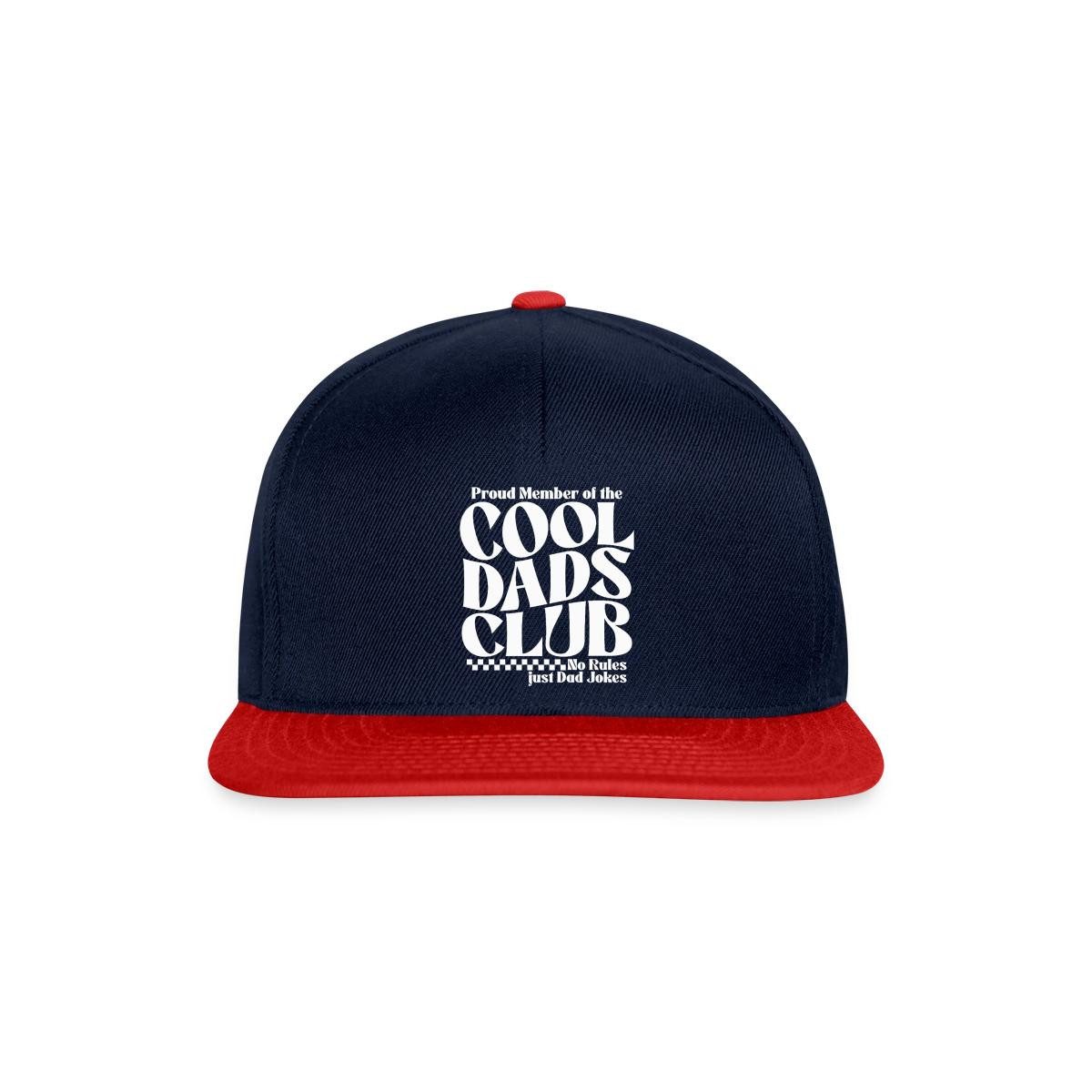 Spreadshirt Snapback Cap Cool Dads Club No Rules Just Dad Jokes Snapback Cap (1-St)