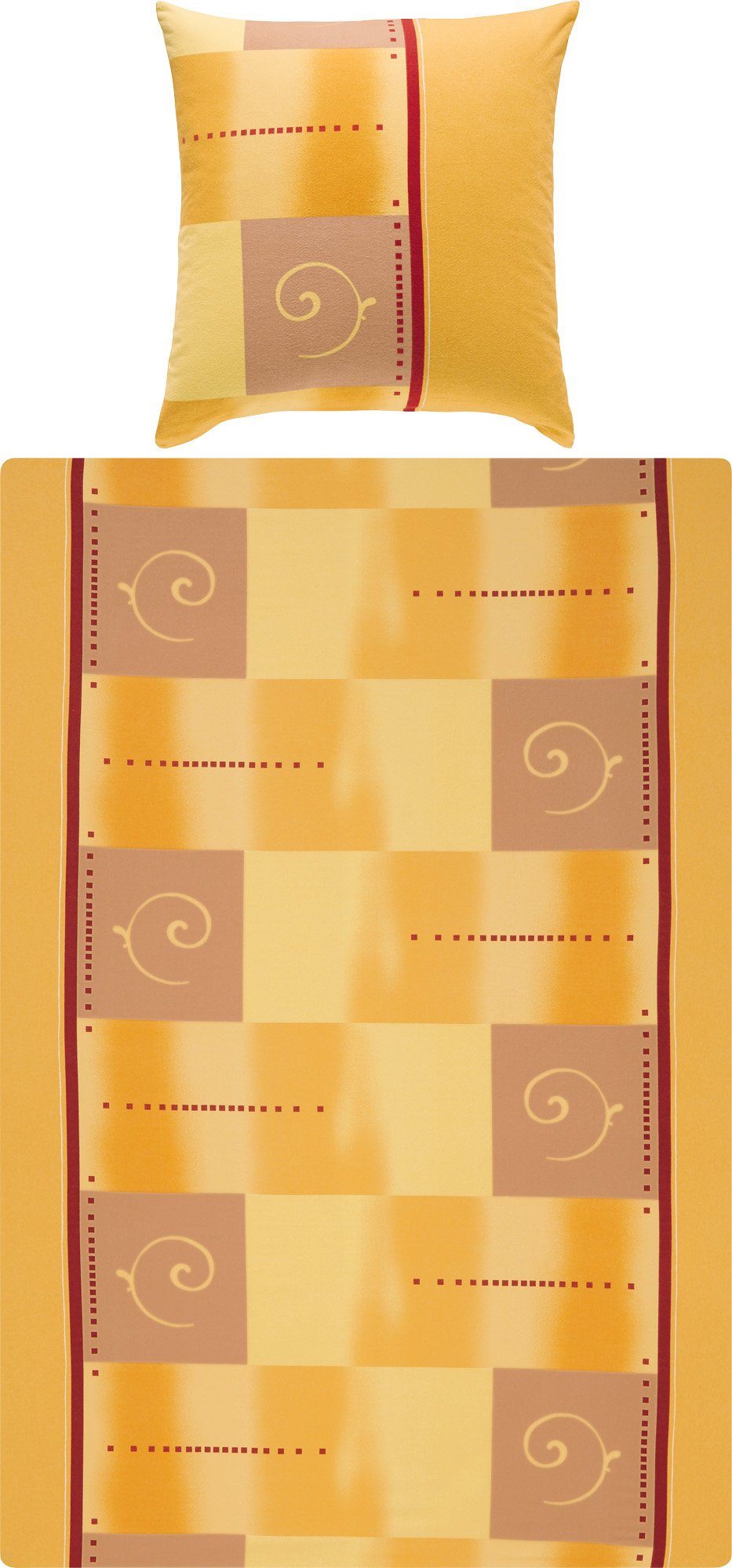 Erwin Müller Bettwäsche Bettwäsche, Jersey, Mako-Single-Jersey Grafik