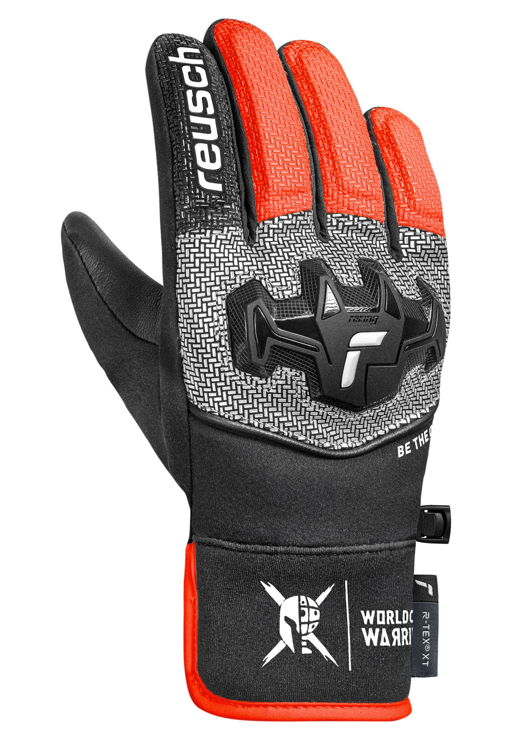 Reusch Skihandschuhe Worldcup Warrior R-TEX® XT Junior mit wasserdichter, atmungsaktiver Funktion