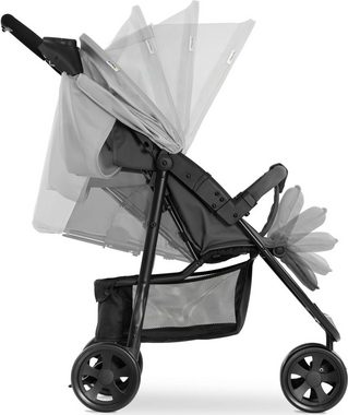 Hauck Dreirad-Kinderwagen Citi Neo 3, grey, mit schwenk- und feststellbarem Vorderrad