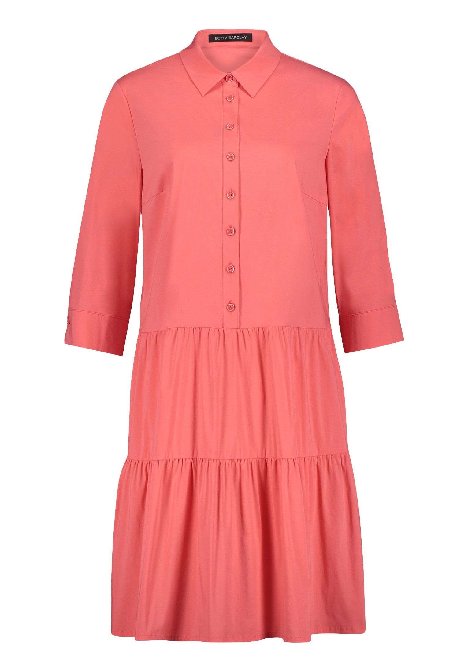 A-Linien-Kleid Kleid Kurz 3/4 Arm