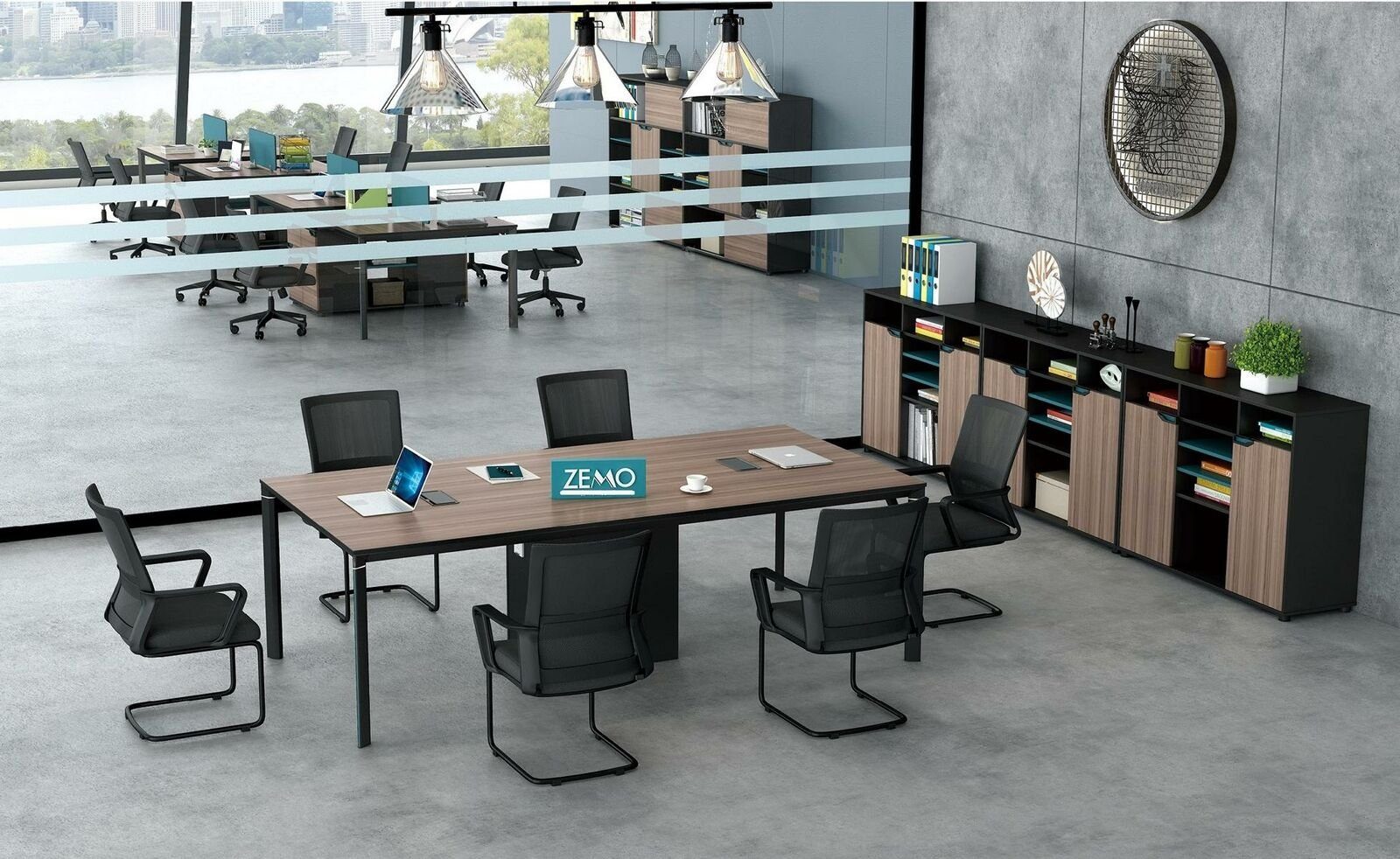 JVmoebel Konferenztisch, Konferenztisch Büro Möbel Zimmer Schreibtische Design Chef Praxis
