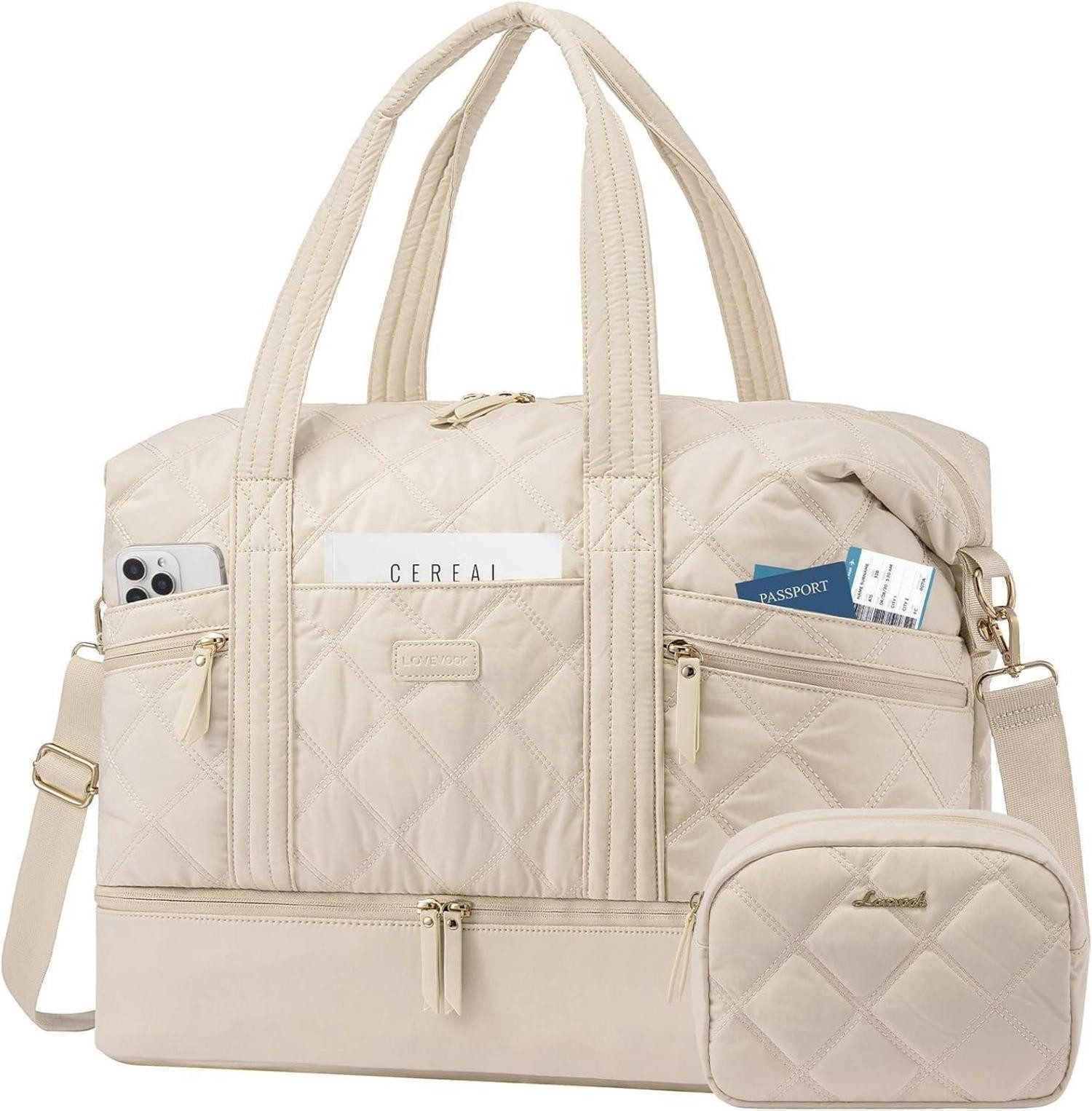 LuxusKollektion Reisetasche Damen Reisetasche Handgepäck mit günstig online kaufen