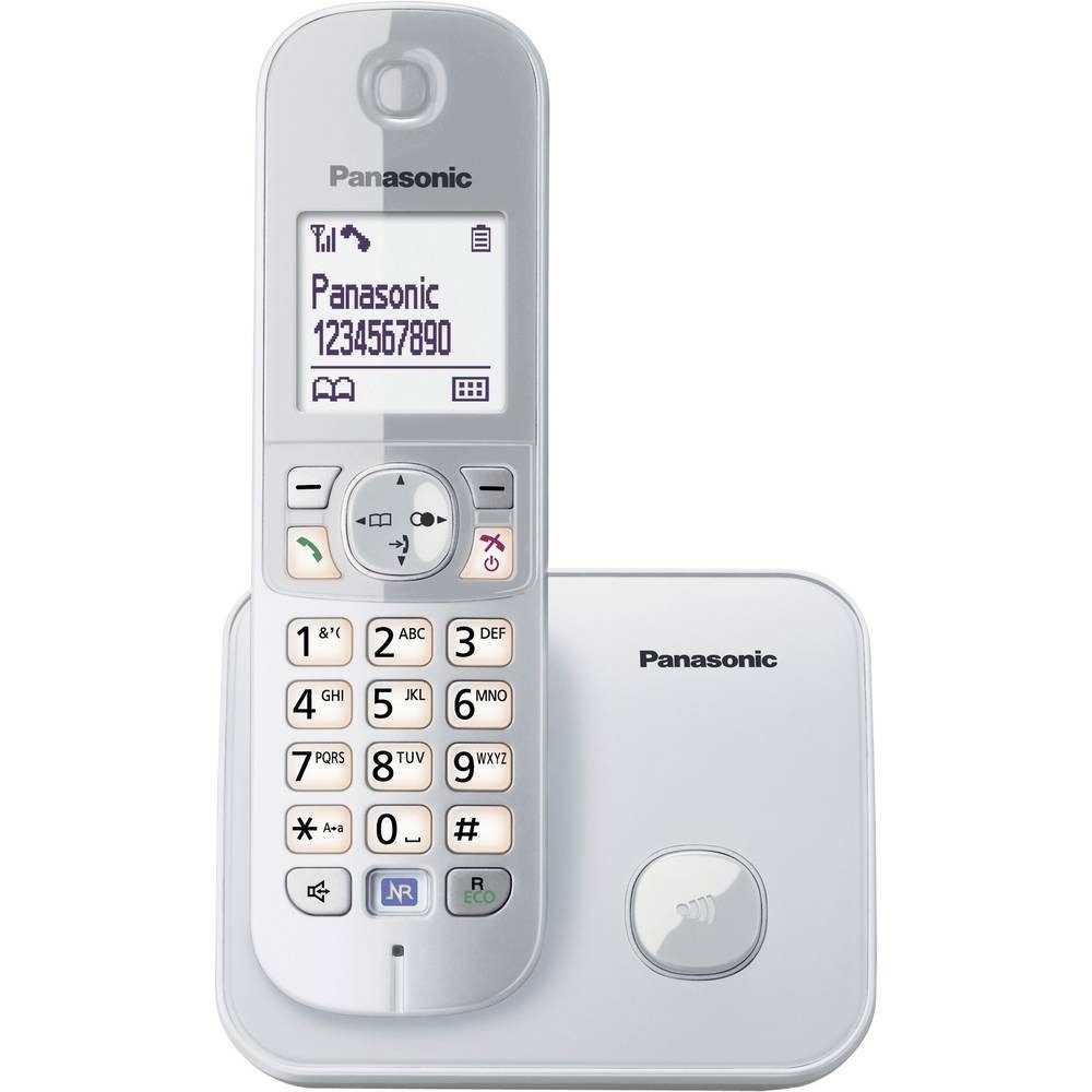 Panasonic KX-TG6811GS - Telefon - silber Schnurloses DECT-Telefon