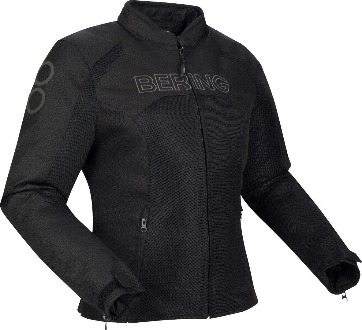 Bering Motorradjacke Zao 3in1 wasserdichte Damen Motorrad Textiljacke Verbindungsreißverschluss,Ellenbogenprotektoren enthalten,herausn