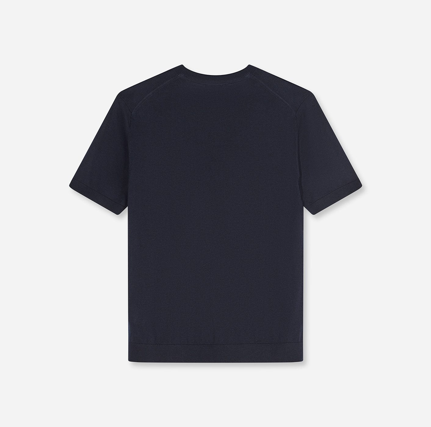 OLYMP T-Shirt Rundhals, Strick, normale Passform