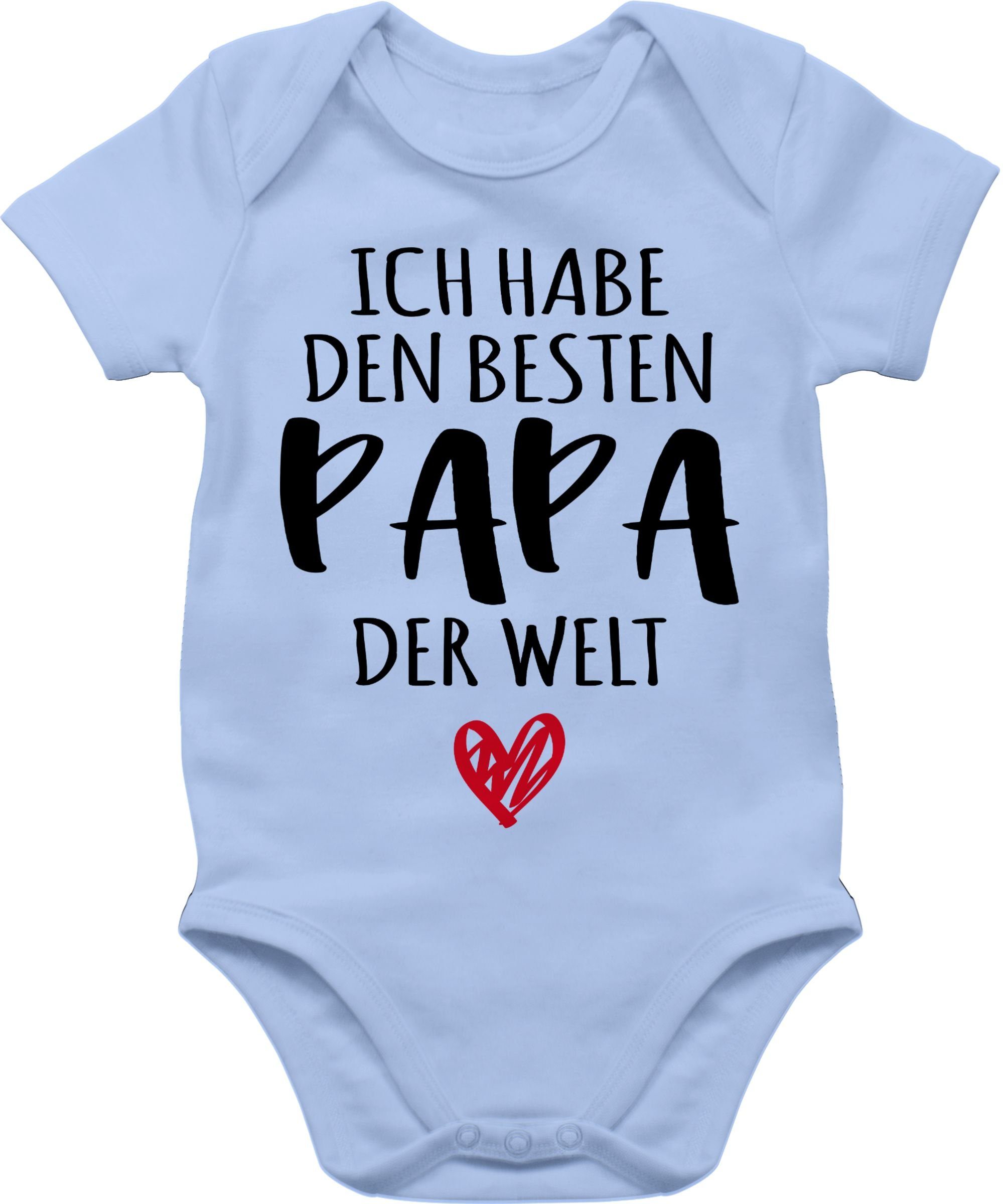 Shirtracer Shirtbody Ich habe den besten Papa der Welt - Bester Papa ist der Beste Papa
