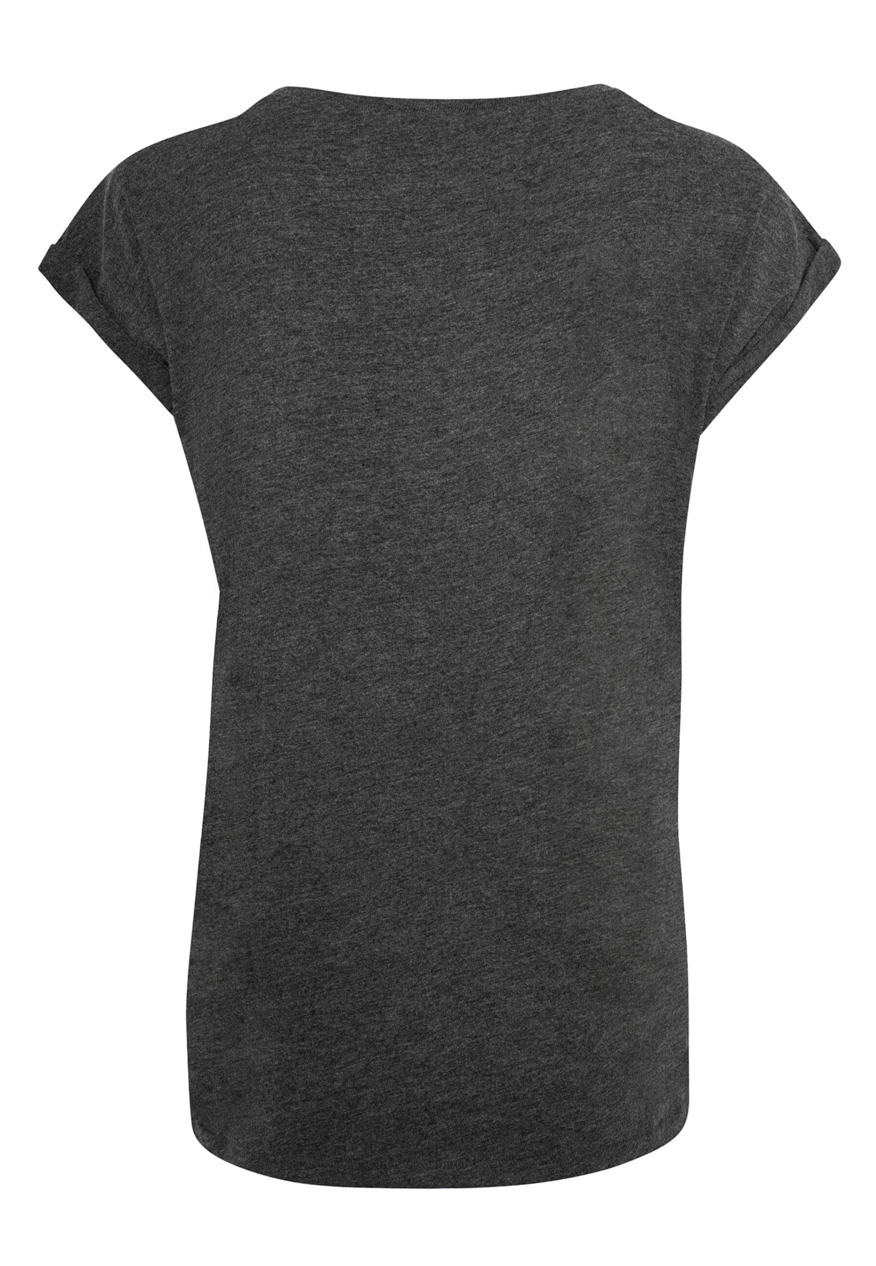 Merchcode T-Shirt Damen (1-tlg) charcoal