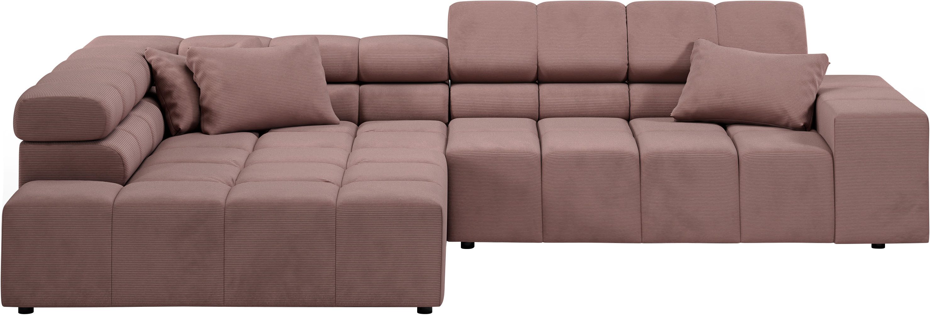 INOSIGN Ecksofa Ancona incl. Kopfteilverstellung, OTTOs günstig online kaufen