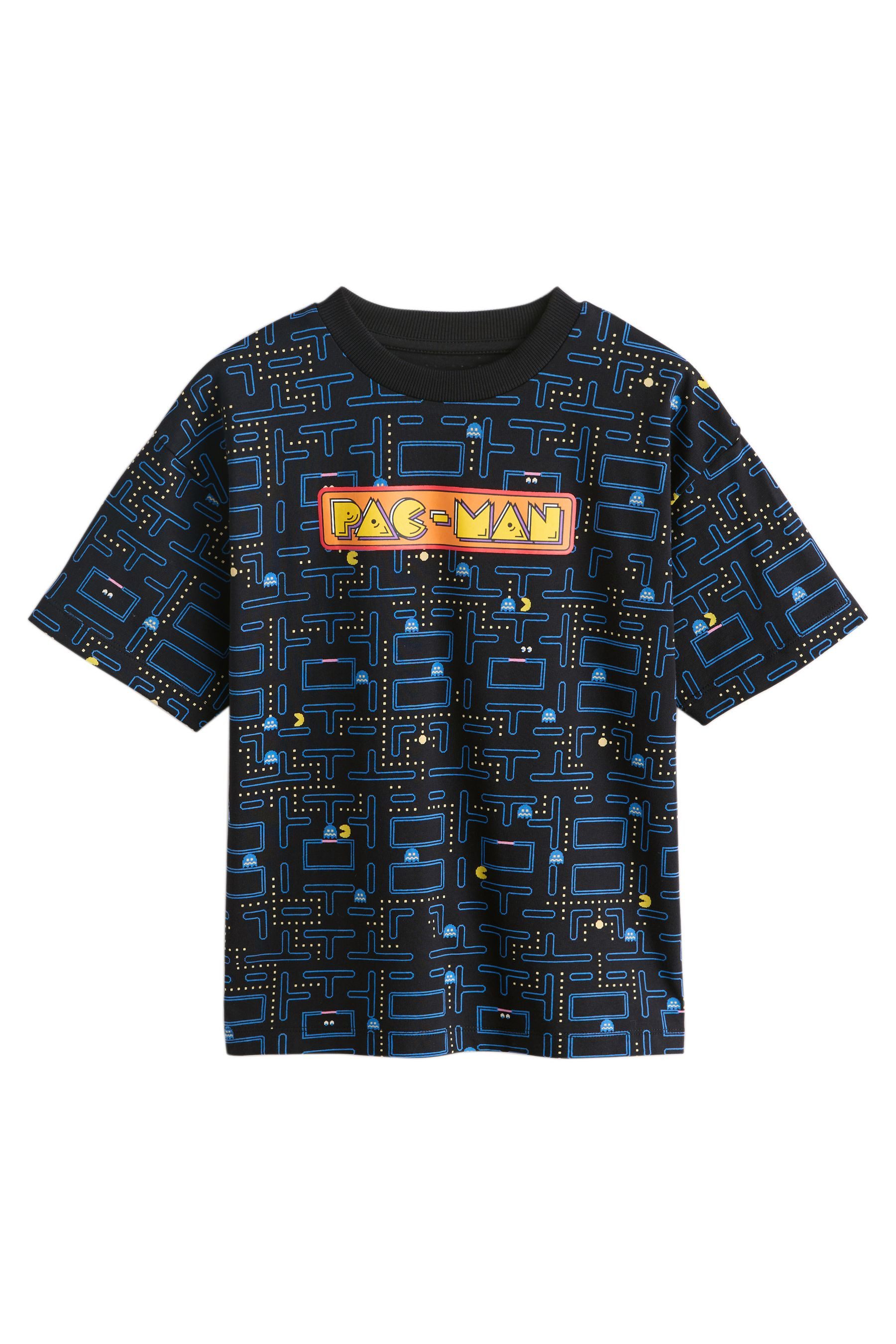 Next T-Shirt Offiziell lizenziertes T-Shirt, Pac Man (1-tlg)