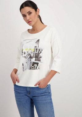 Monari Sweatshirt mit Frontprint