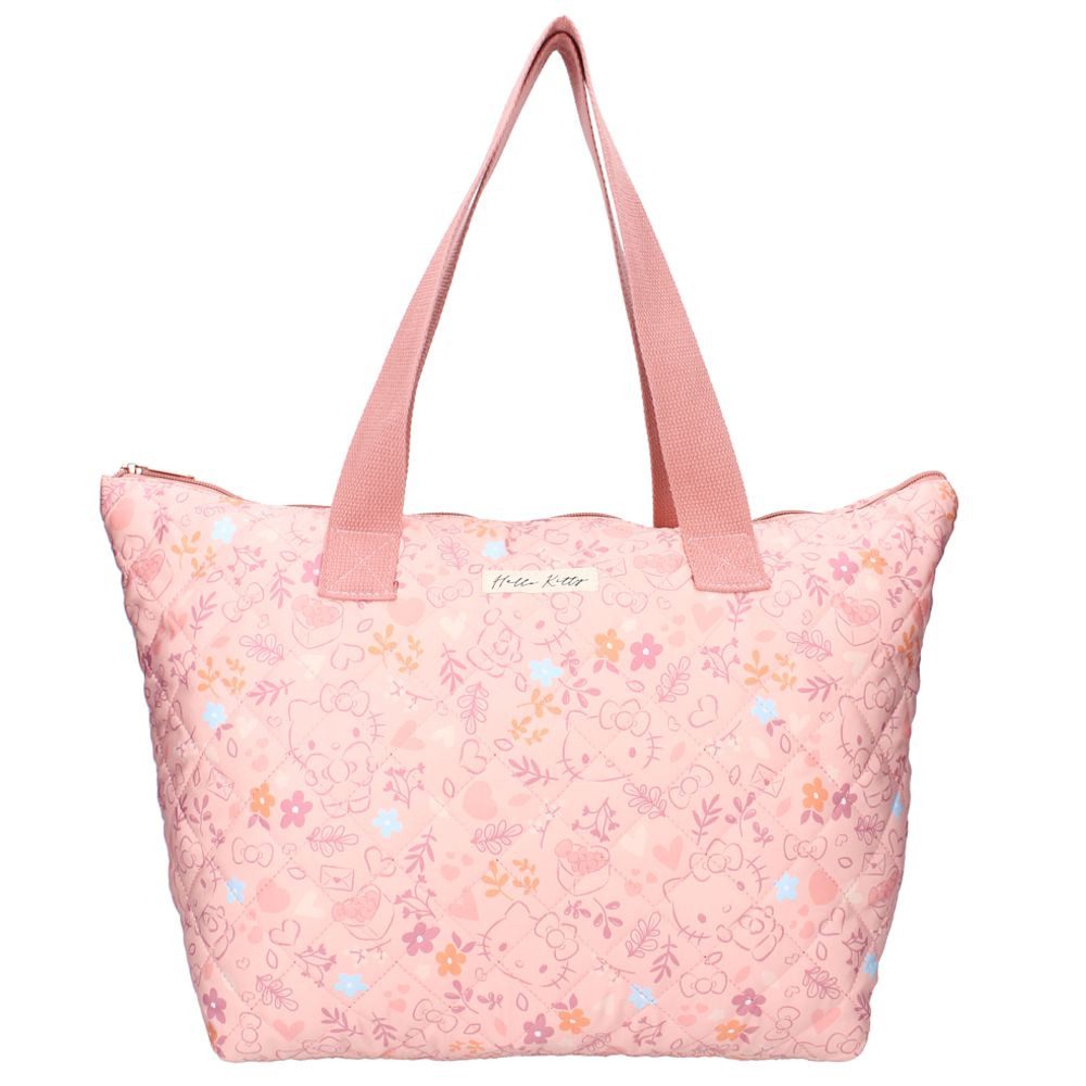 Vadobag Shopper Damen Umhängetasche Hello Kitty Shopping-Tasche Strandtasche