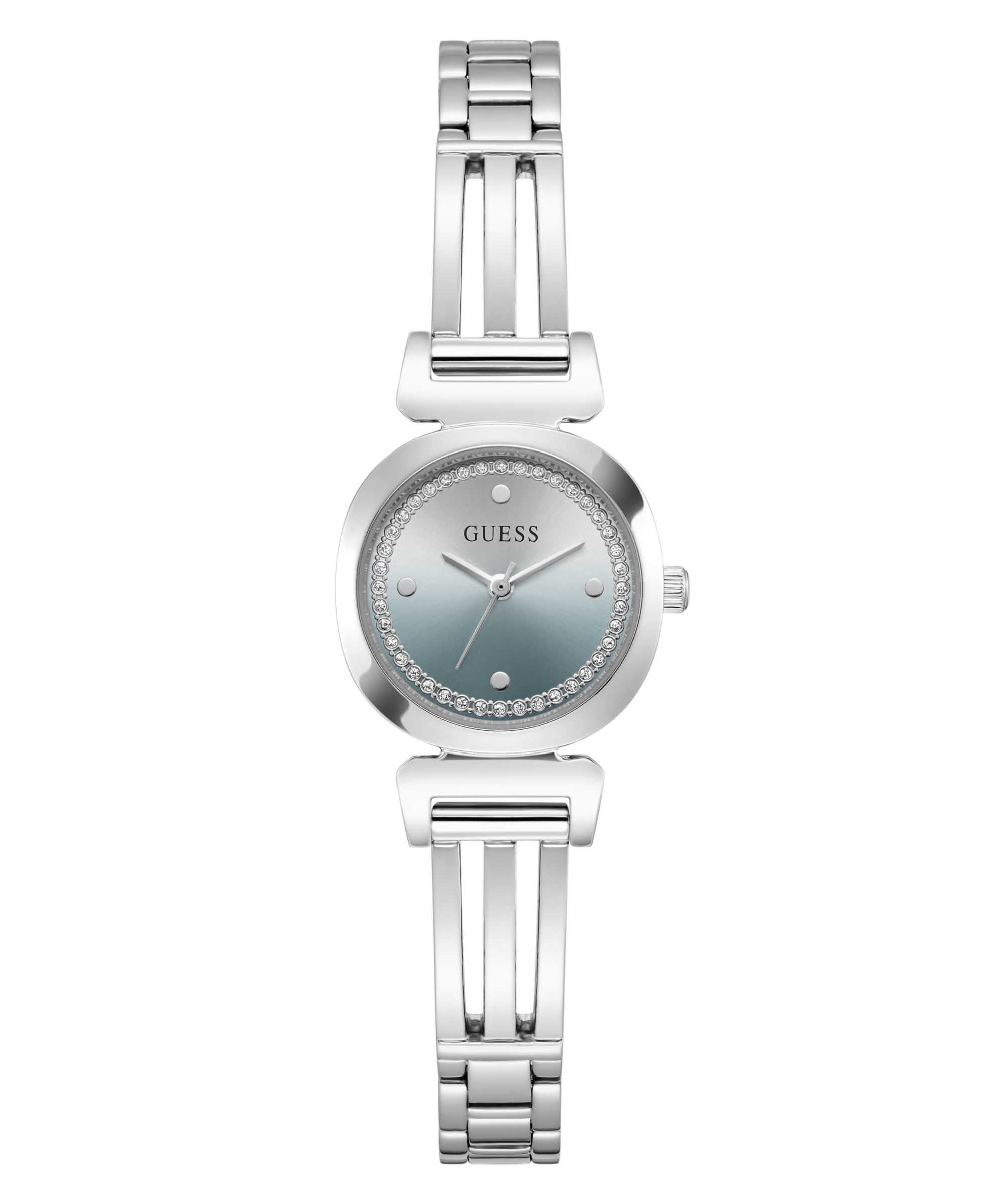 Guess Quarzuhr CECELIA GW1083L1, Armbanduhr, Damenuhr, Edelstahlarmband, analog