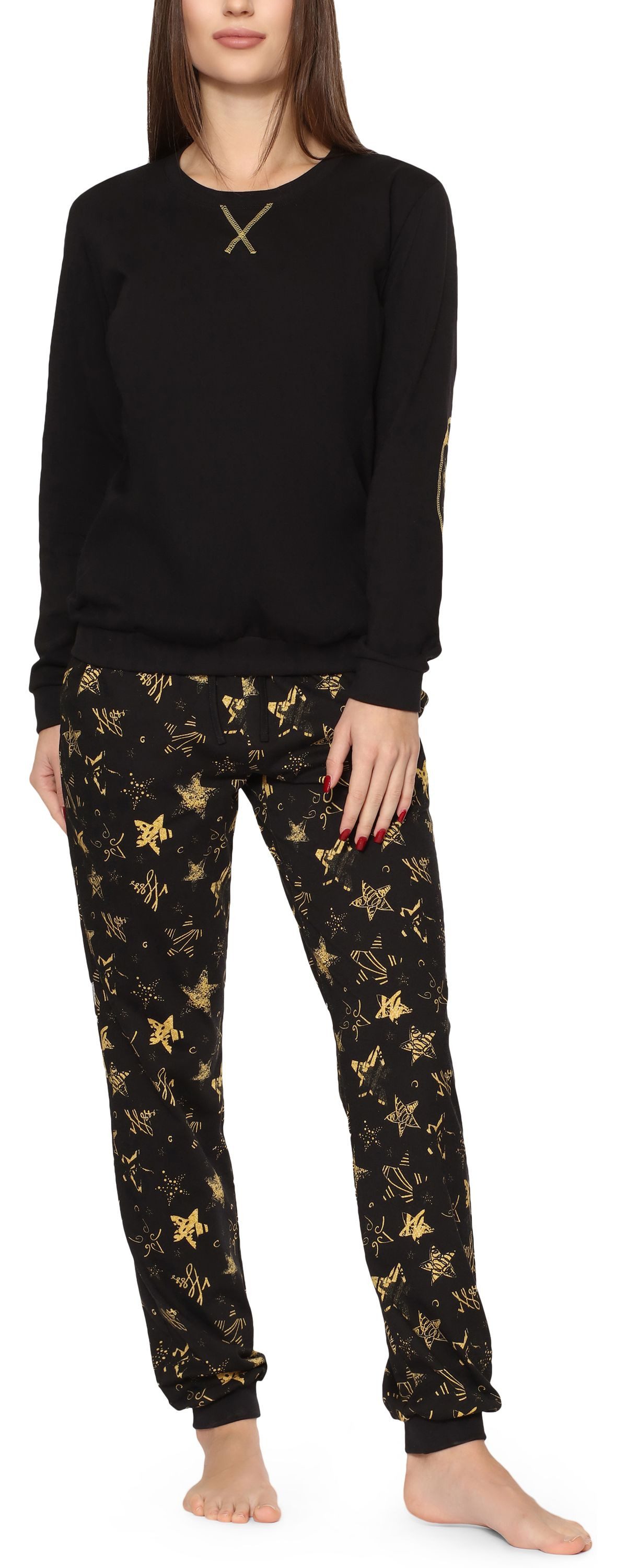 Merry Style Schlafanzug Damen Pyjama MS10-168 aus Baumwolle