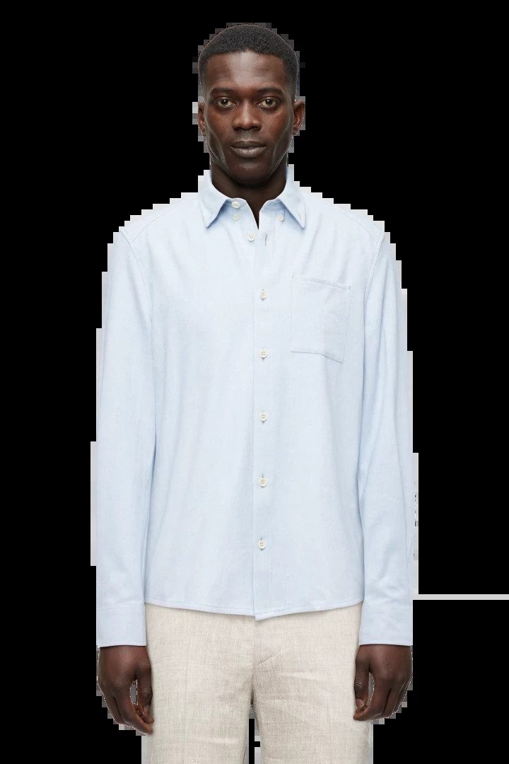 Drykorn Langarmhemd Oxford Flanellhemd Liet_2 - Regular Fit