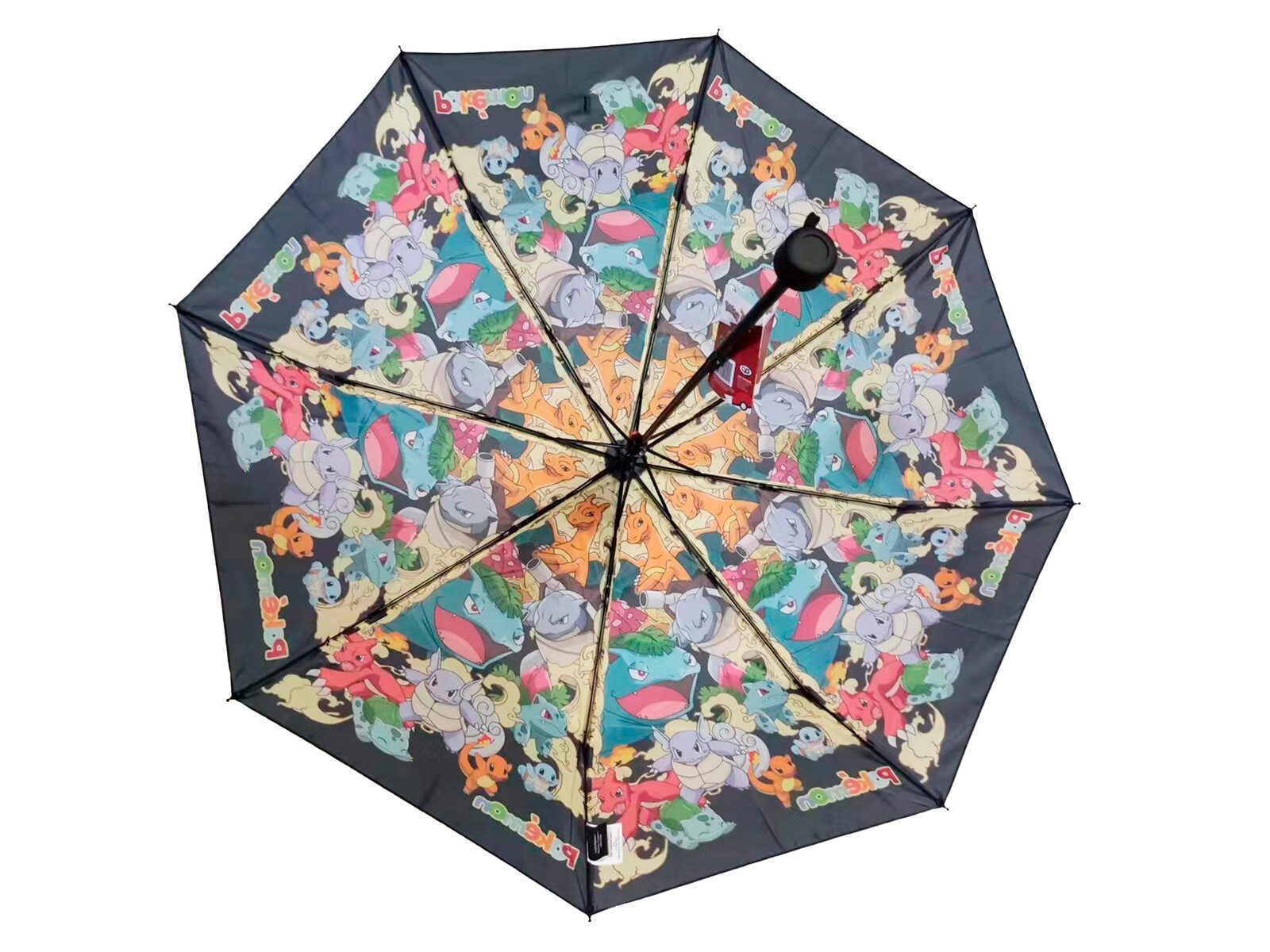POKÉMON Taschenregenschirm Taschenschirm 52 cm Regenschirm faltbar