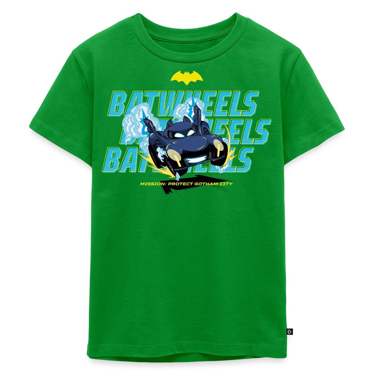 T-Shirt Batwheels Bam Mit Schriftzug Protect Gotham City Kinder Premium T-Shir
