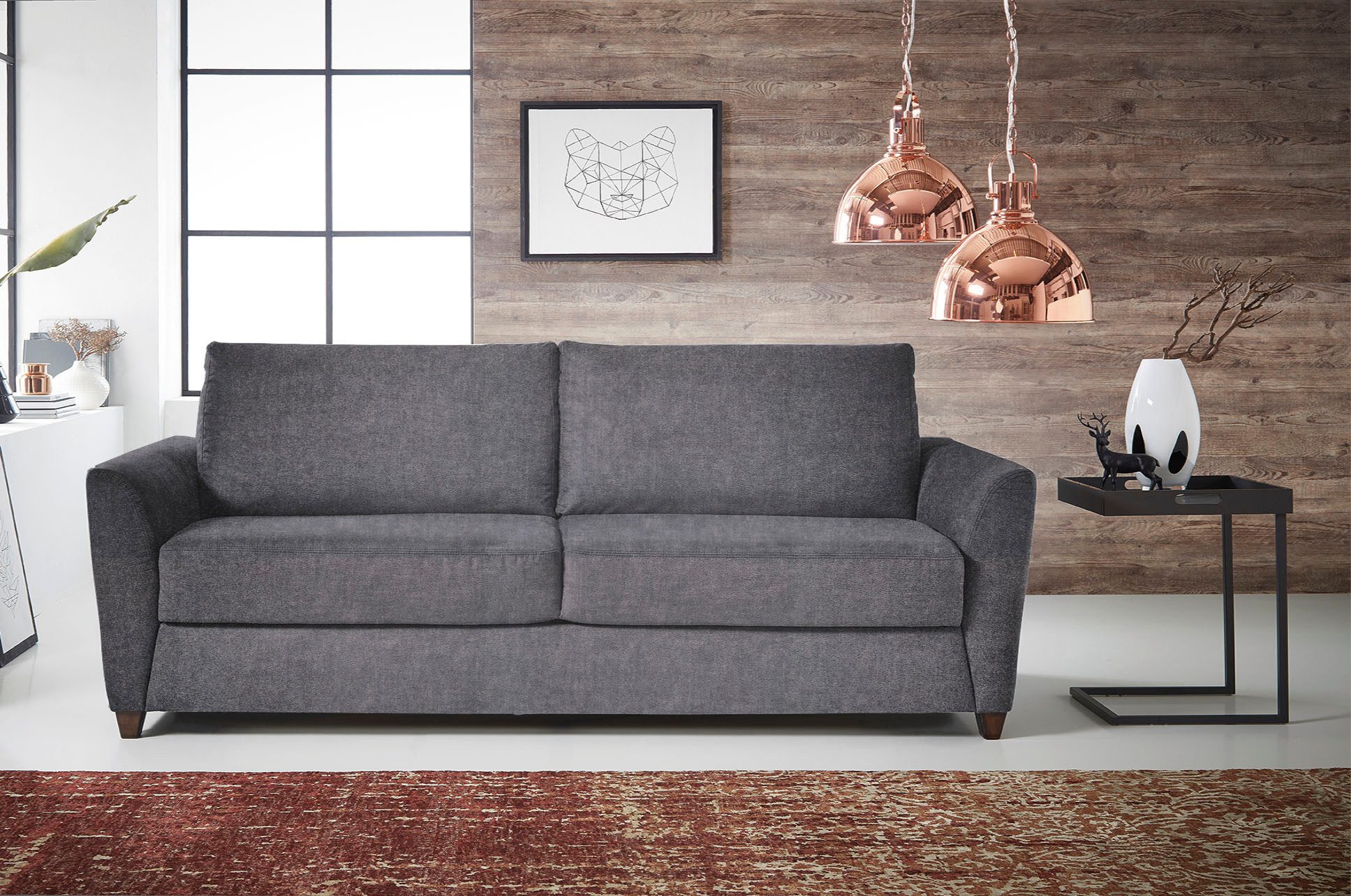 Bali Schlafsofa Dallas, Dauerschlaffunktion, mit Lattenrost günstig online kaufen