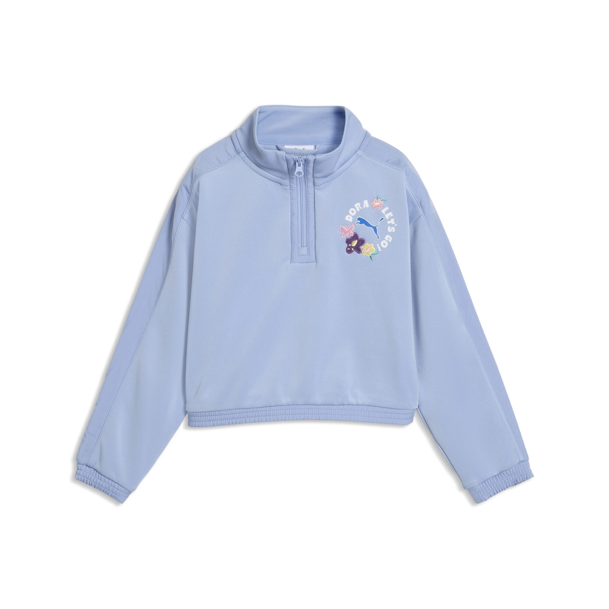 PUMA Sweatshirt PUMA x DORA THE EXPLORER T7 Relaxed Sweatshirt Mädchen