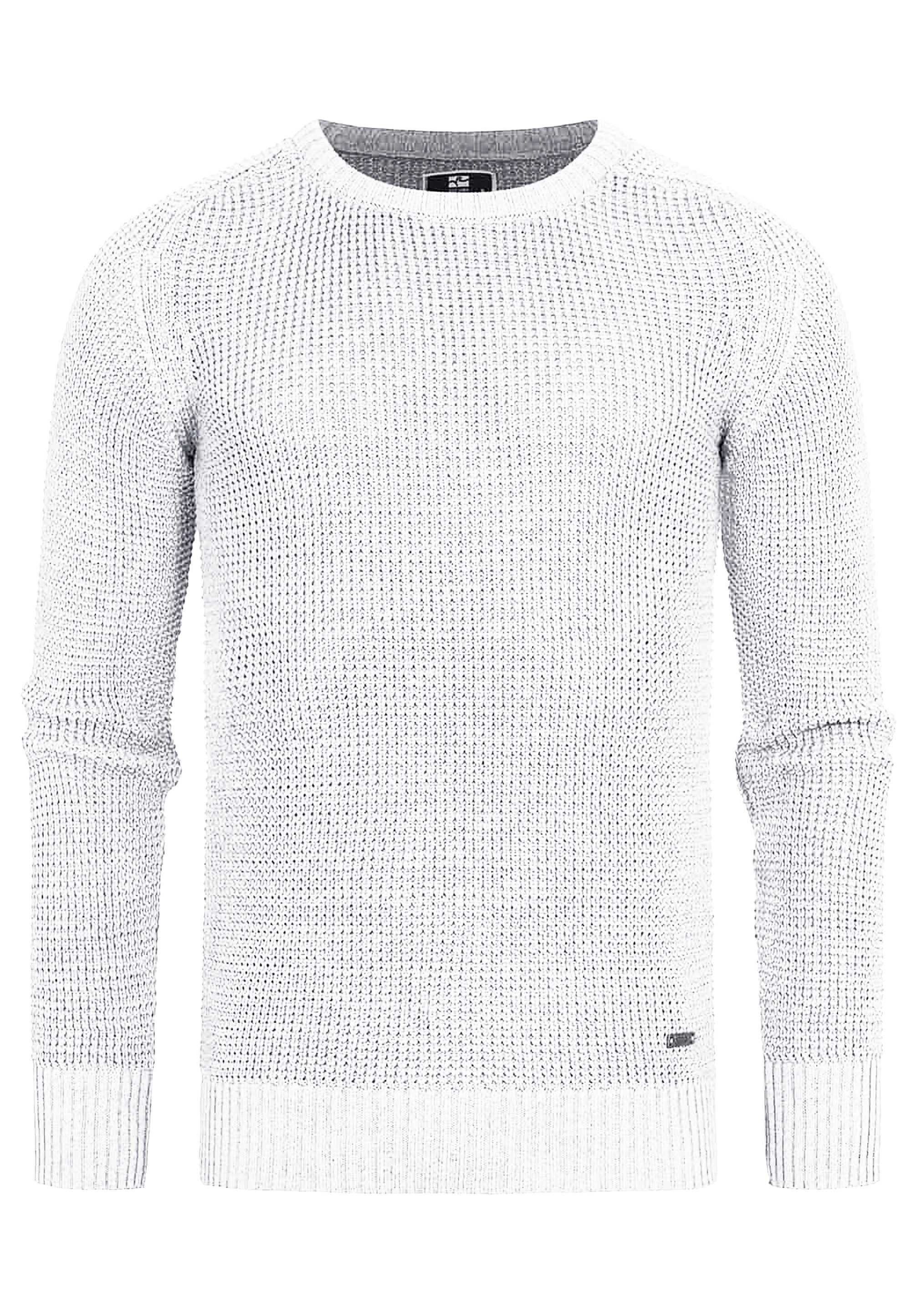 Rundhalspullover Business Strickpullover Herren Rundhals Pullover Strick Pulli S - 3XL