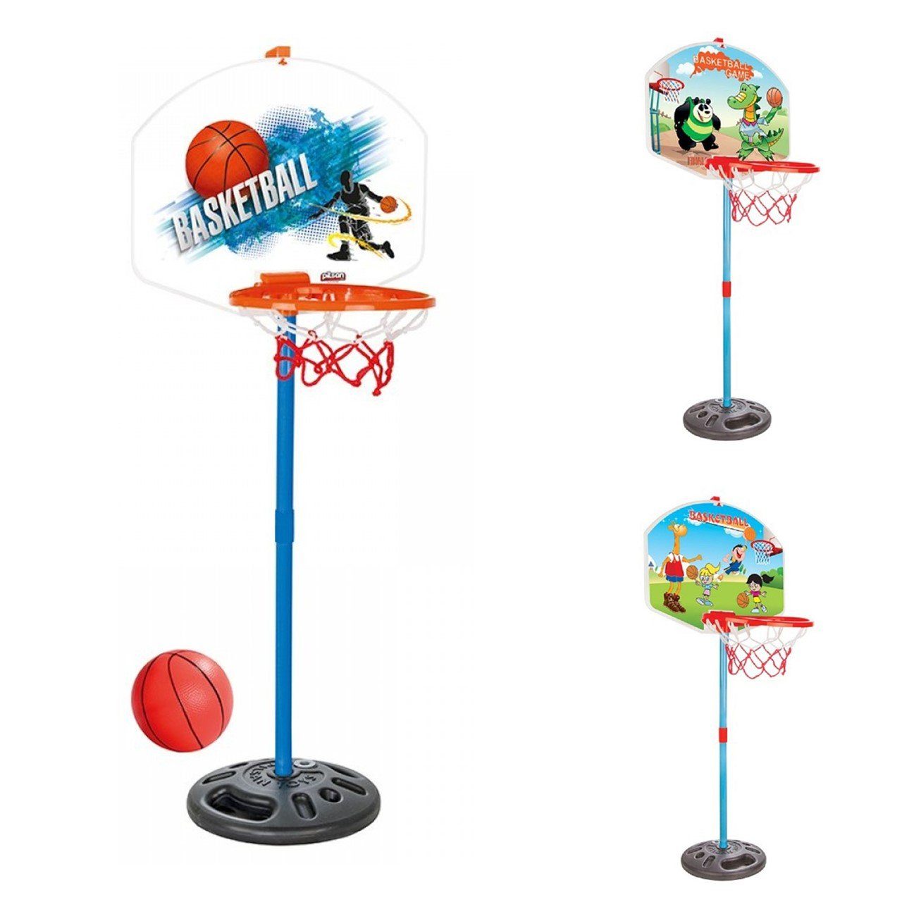 Pilsan Basketballständer Kinderbasketballkorb mit Ständer 03394, mit Ständer, Höhe 115 cm, ab 3 Jahre