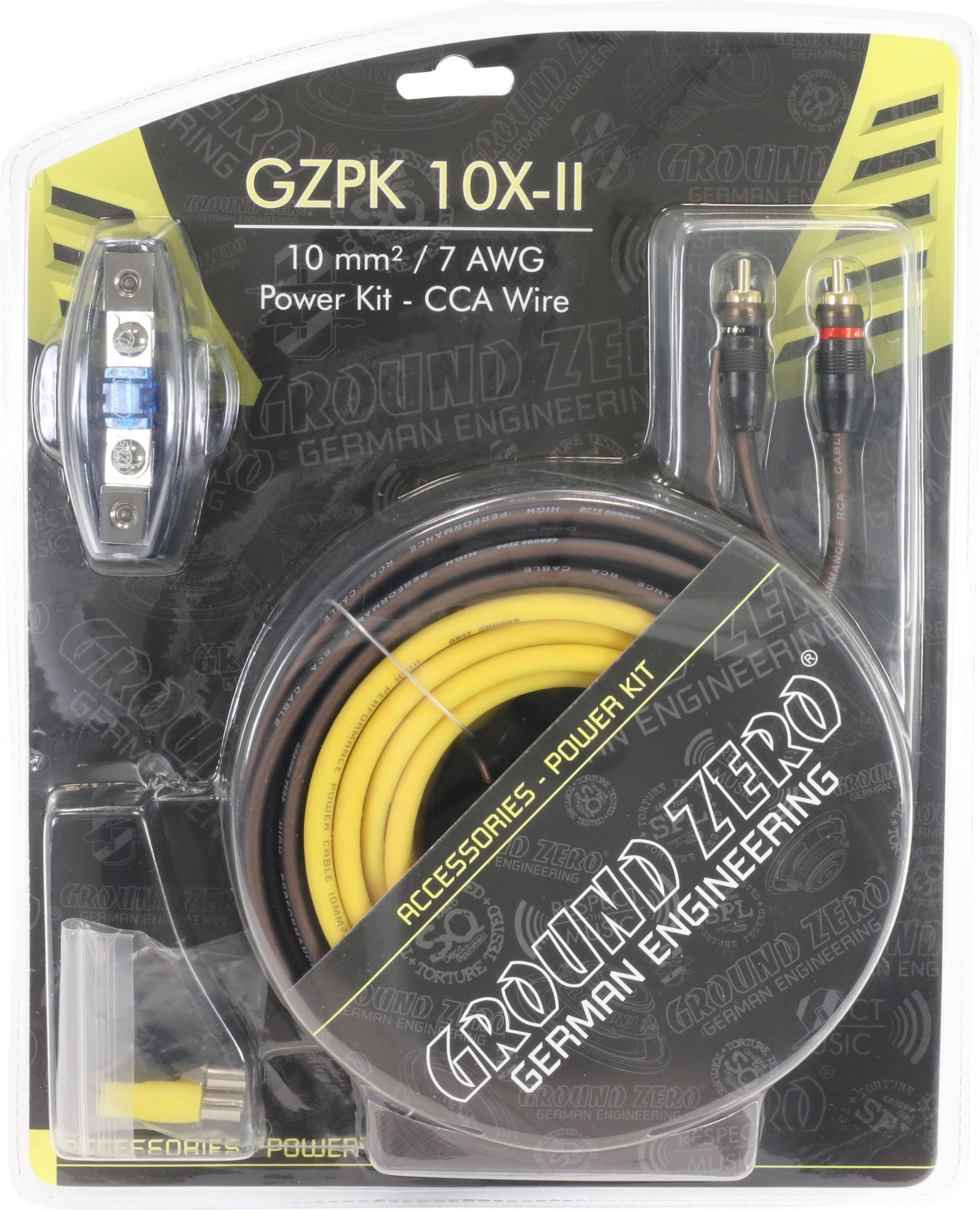 Ground Zero Ground Zero GZPK 10X-II Kabelset Audio- & Video-Kabel