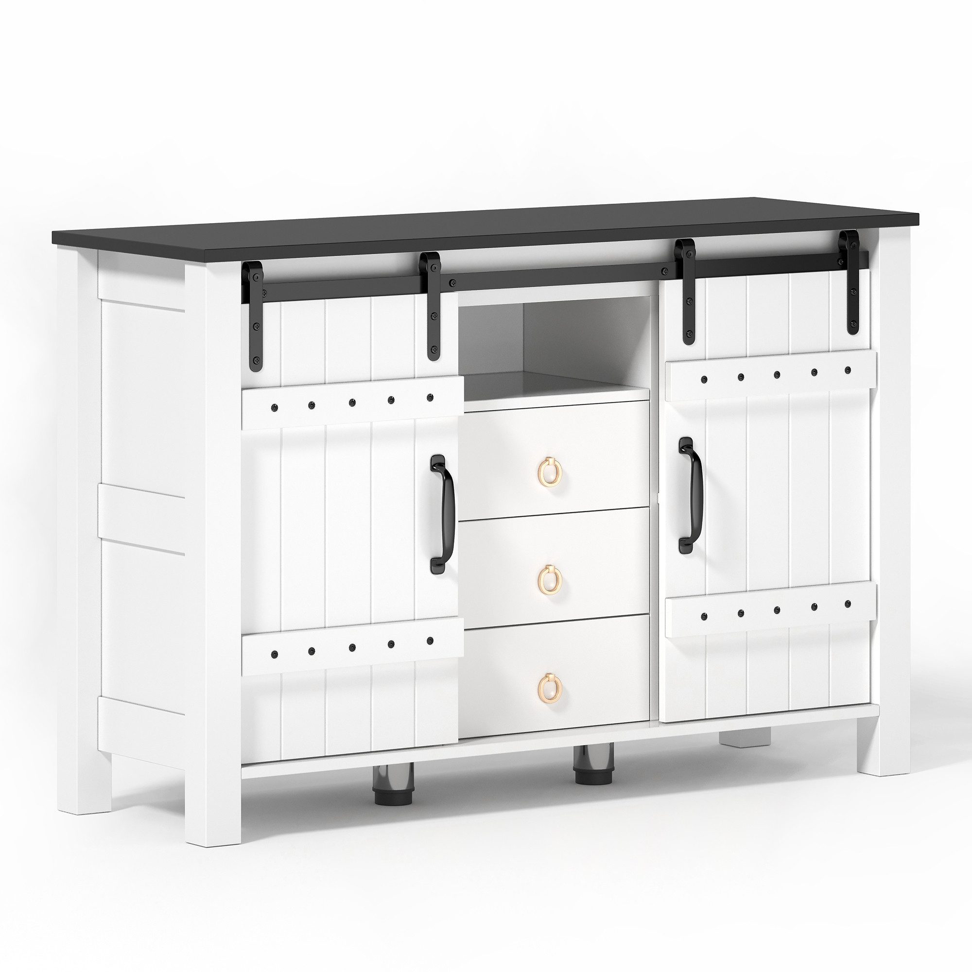 Arbeitsplatte: Schwarz