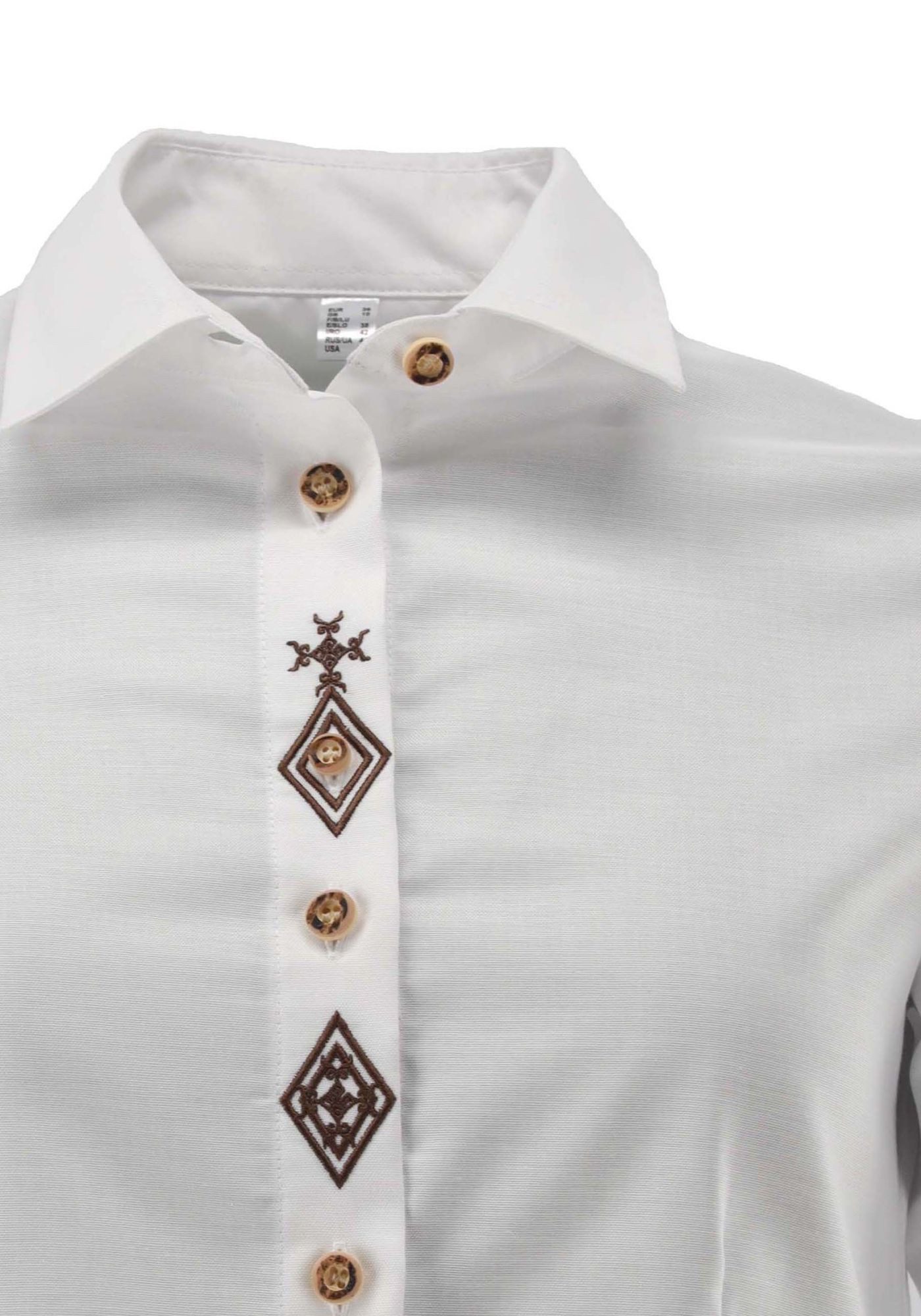 OS Trachten Trachtenbluse Lorido Tailliert